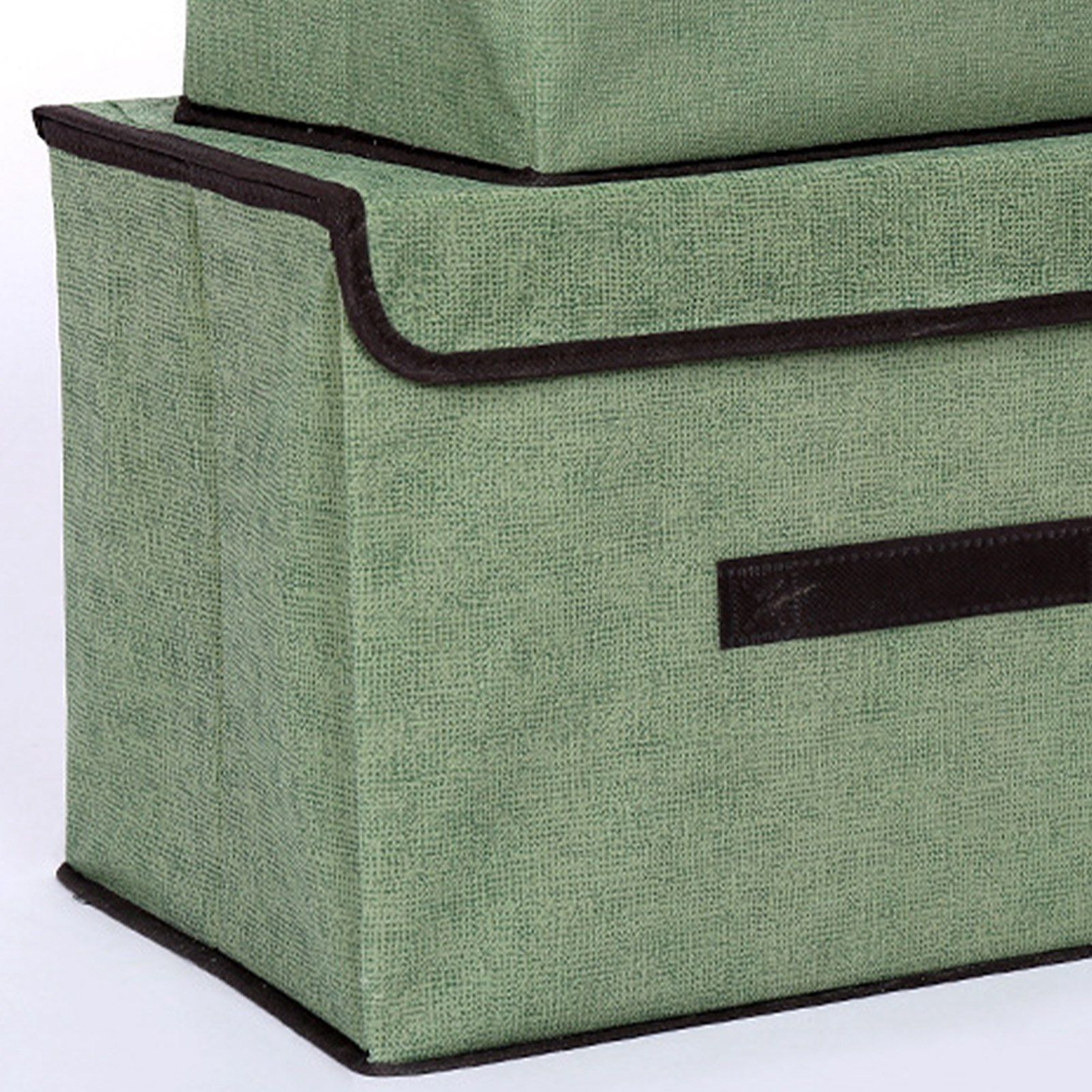 4 Pcs Non Woven Storage Box Case Dustproof Collapsible Two Large and Two Small view 7
