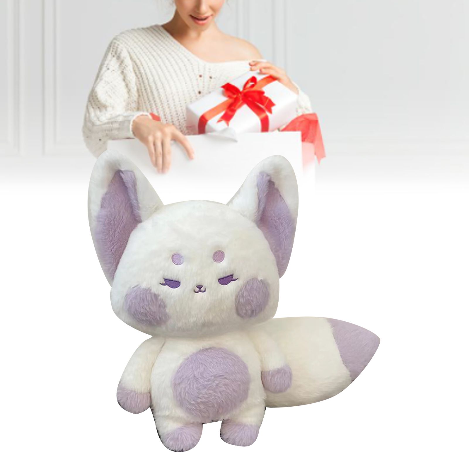 Fox Doll Cute Style Soft Plush Material Stuffed Cartoon Animal Toy for Kids view 3