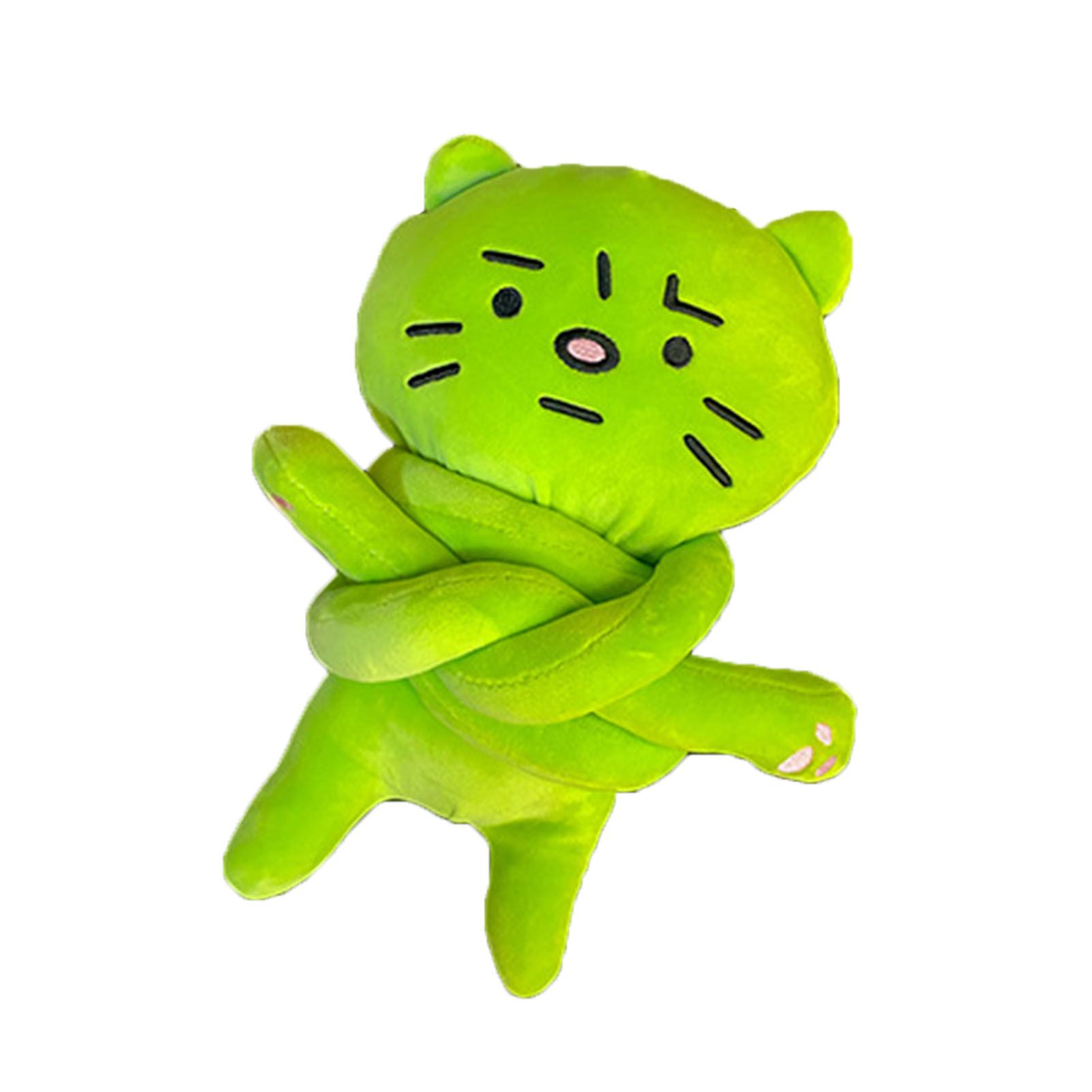 Plush Toy Shoulder Bag Cartoon Long Arm Anxiety Kitty Plush Purse Bag for view 3