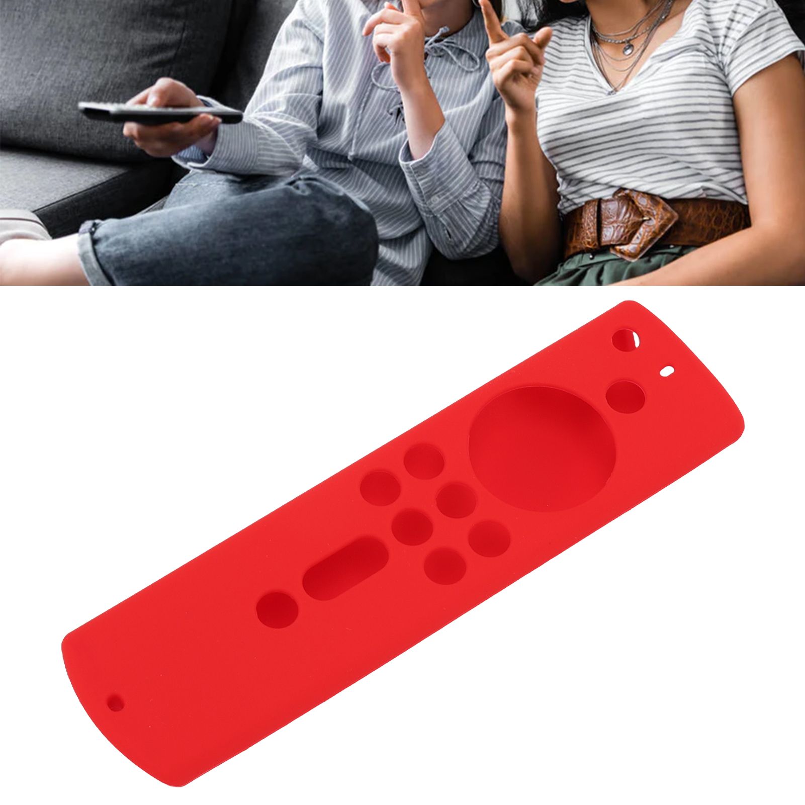 Silicone Protective Case for Fire TV Stick 4K 2018 Remote Control Shockproof view 11