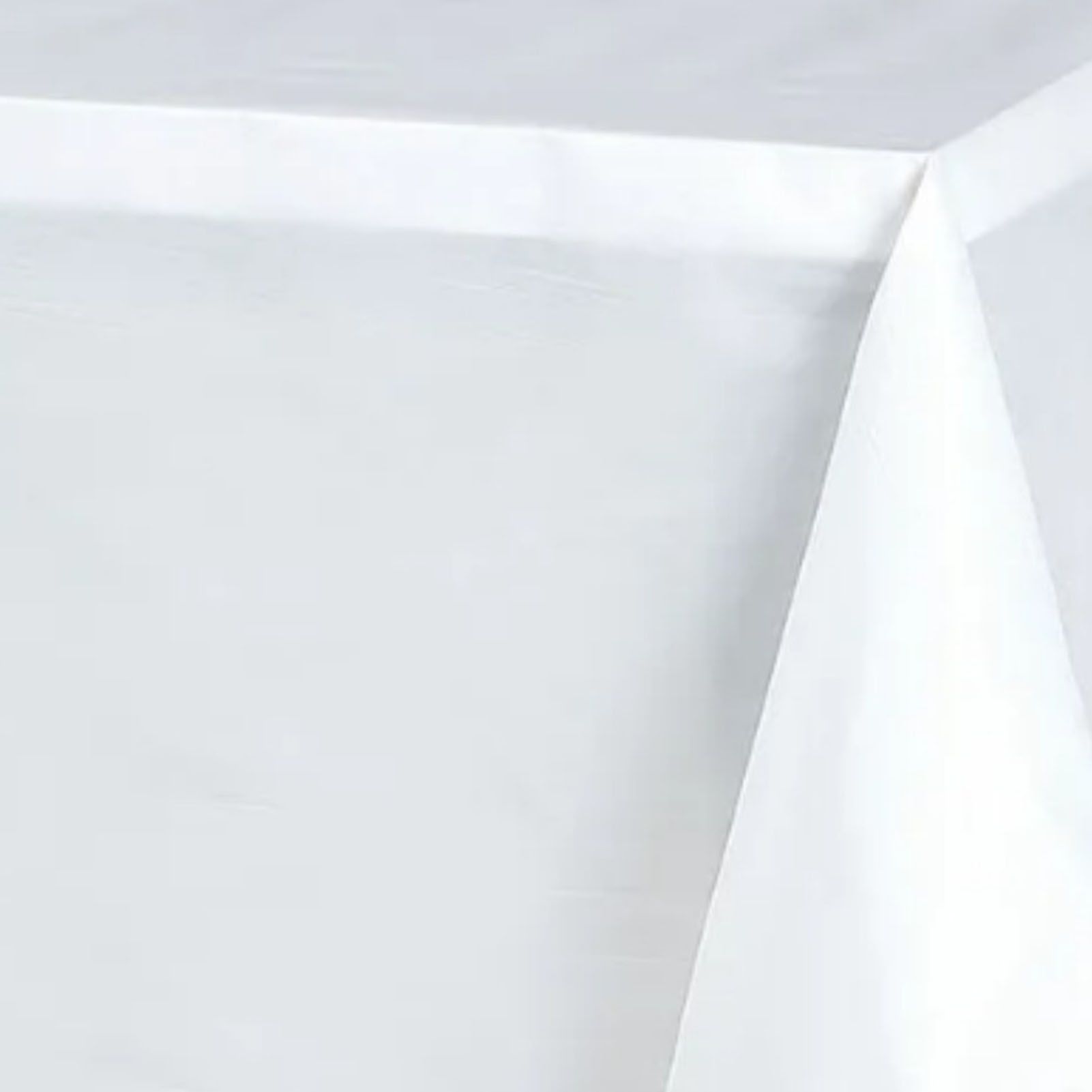 5Pcs Disposable Tablecloth White 137x183cm PE Protective Table Cloth for view 8