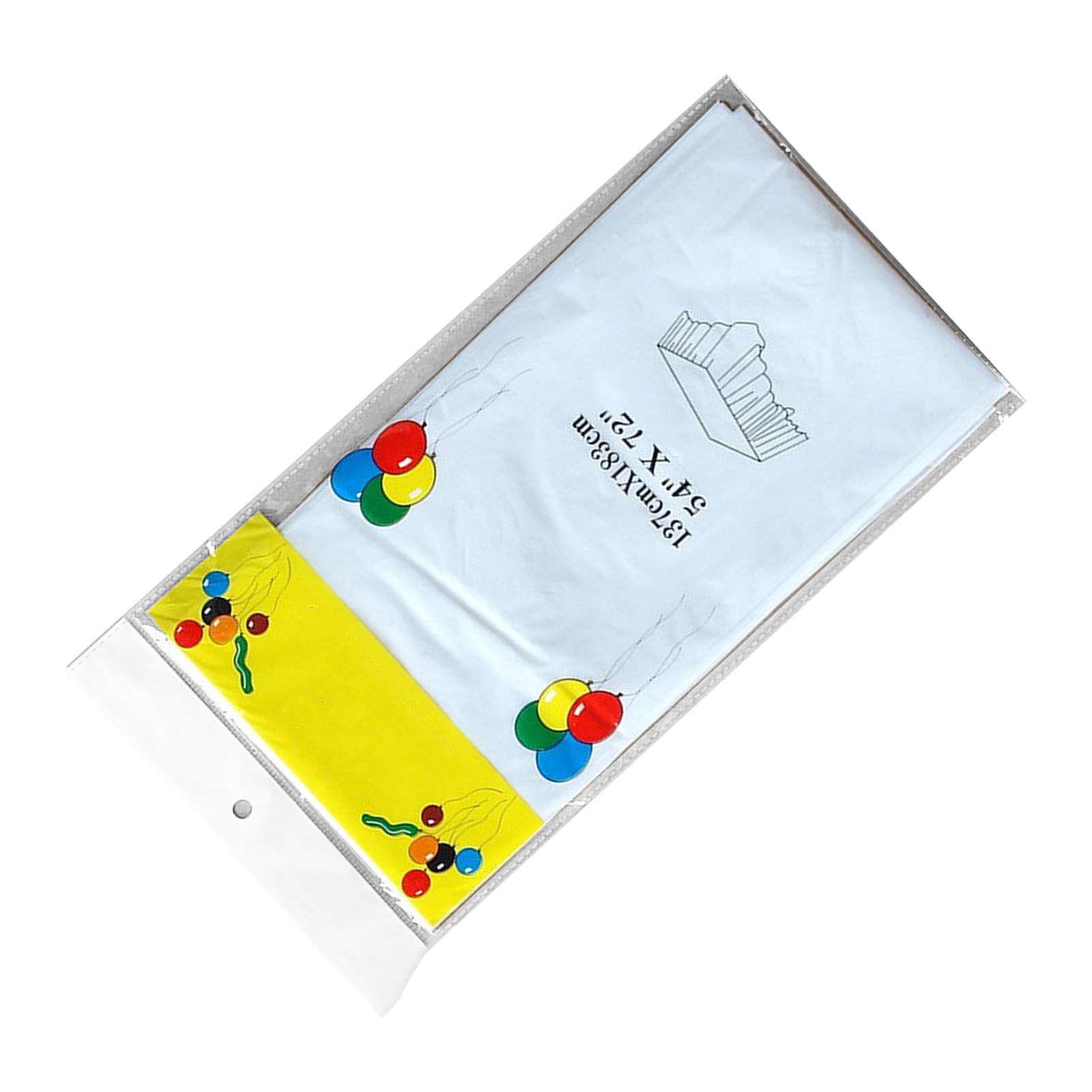 5Pcs Disposable Tablecloth White 137x183cm PE Protective Table Cloth for view 10