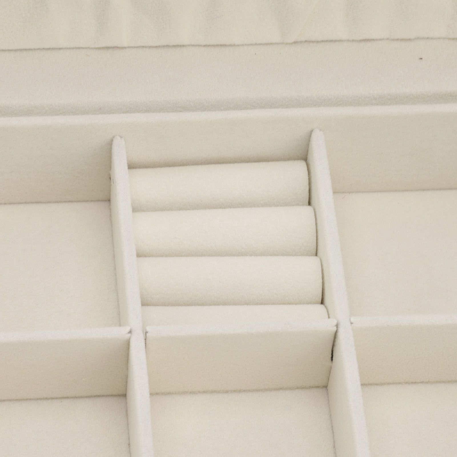 Travel Jewelry Case Portable 2 Layers PU Leather Jewelry Storage Holder Box view 13