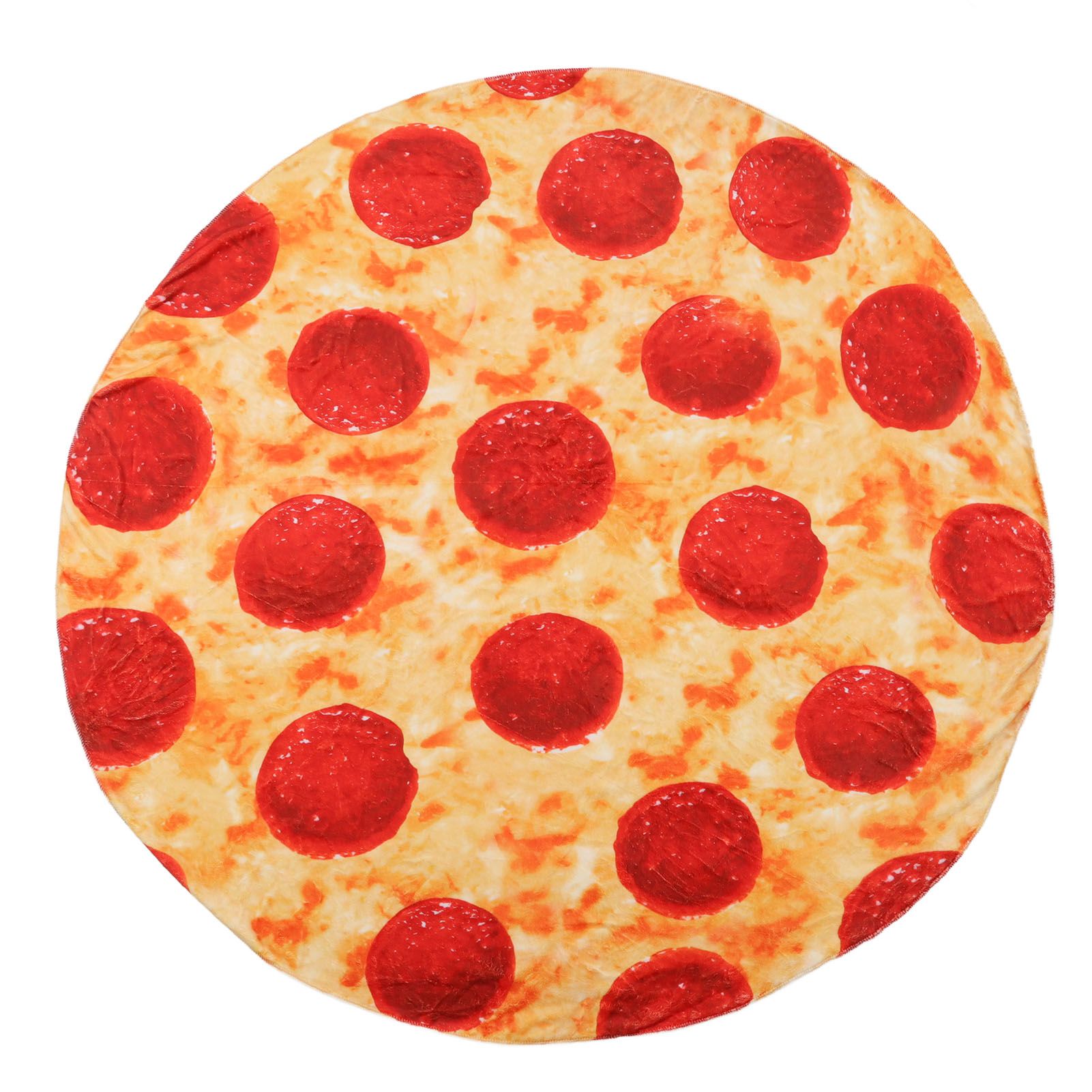 Pizza Blanket for Adults and Kids Soft Flannel Throw Blanket Comfortable Vivid