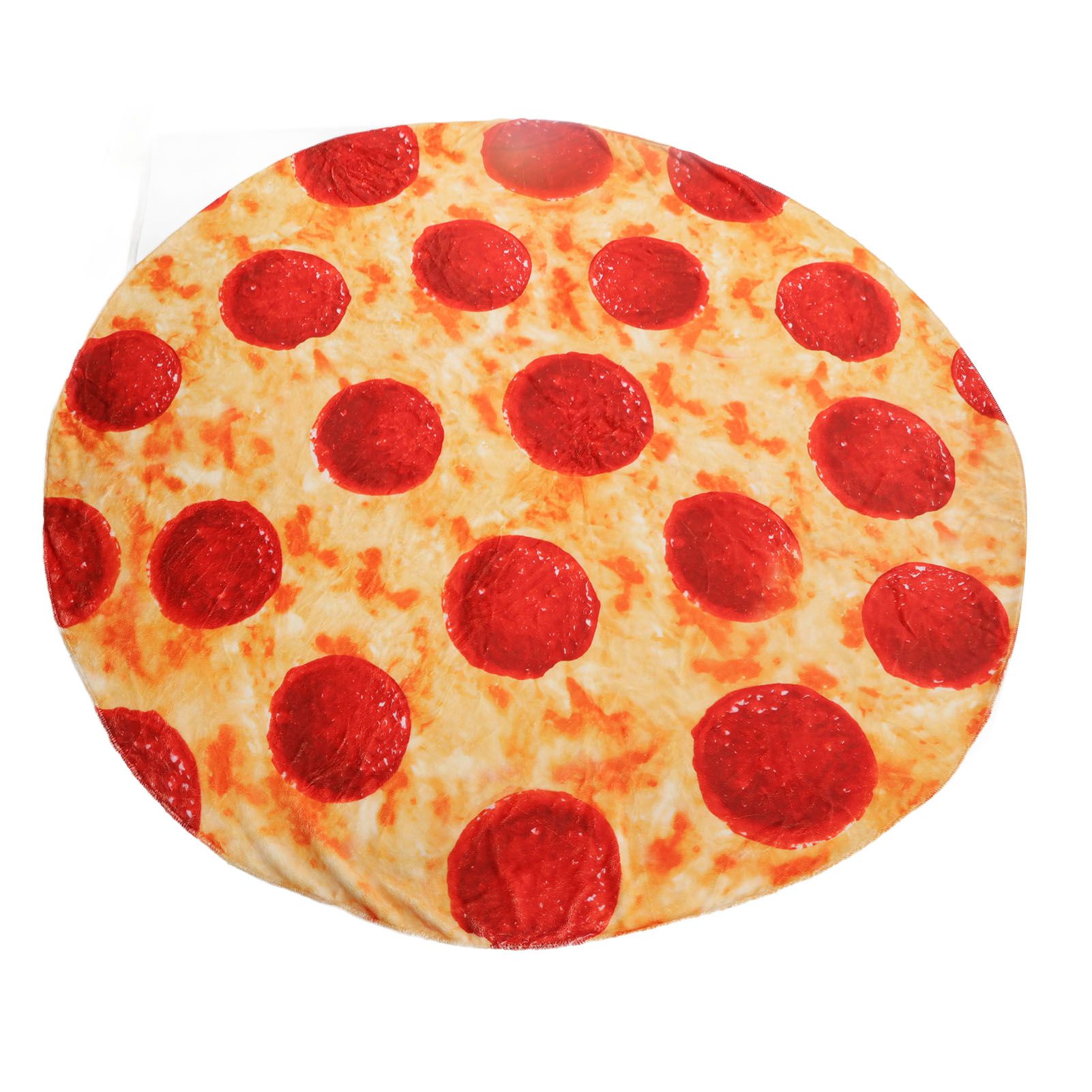 Pizza Blanket for Adults and Kids Soft Flannel Throw Blanket Comfortable Vivid view 7
