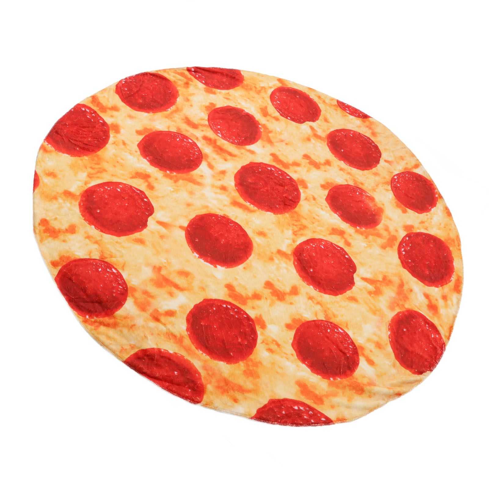 Pizza Blanket for Adults and Kids Soft Flannel Throw Blanket Comfortable Vivid view 9