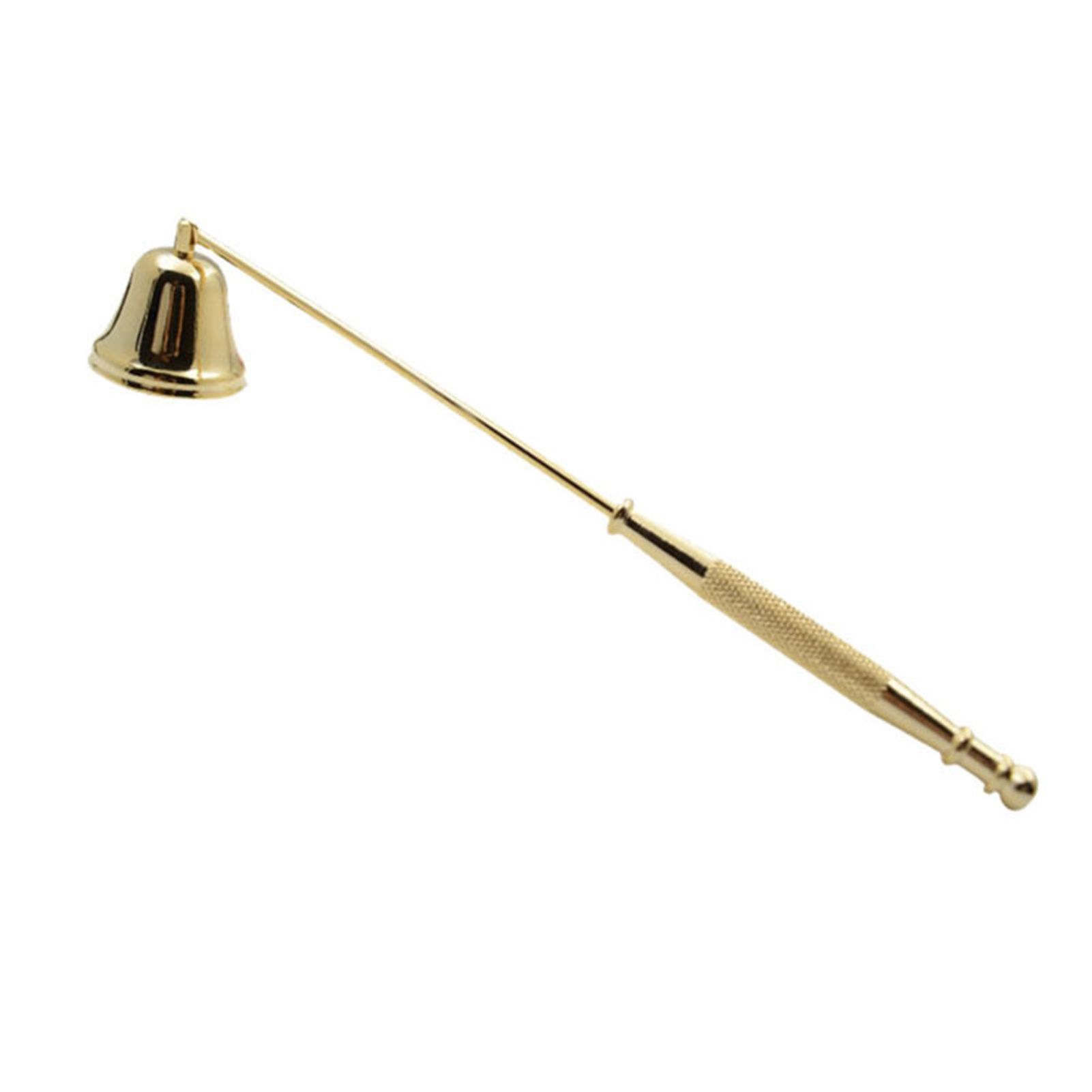 Candle Snuffer Bell Shaped Iron Electroplating Candle Extinguisher for Home — image 1