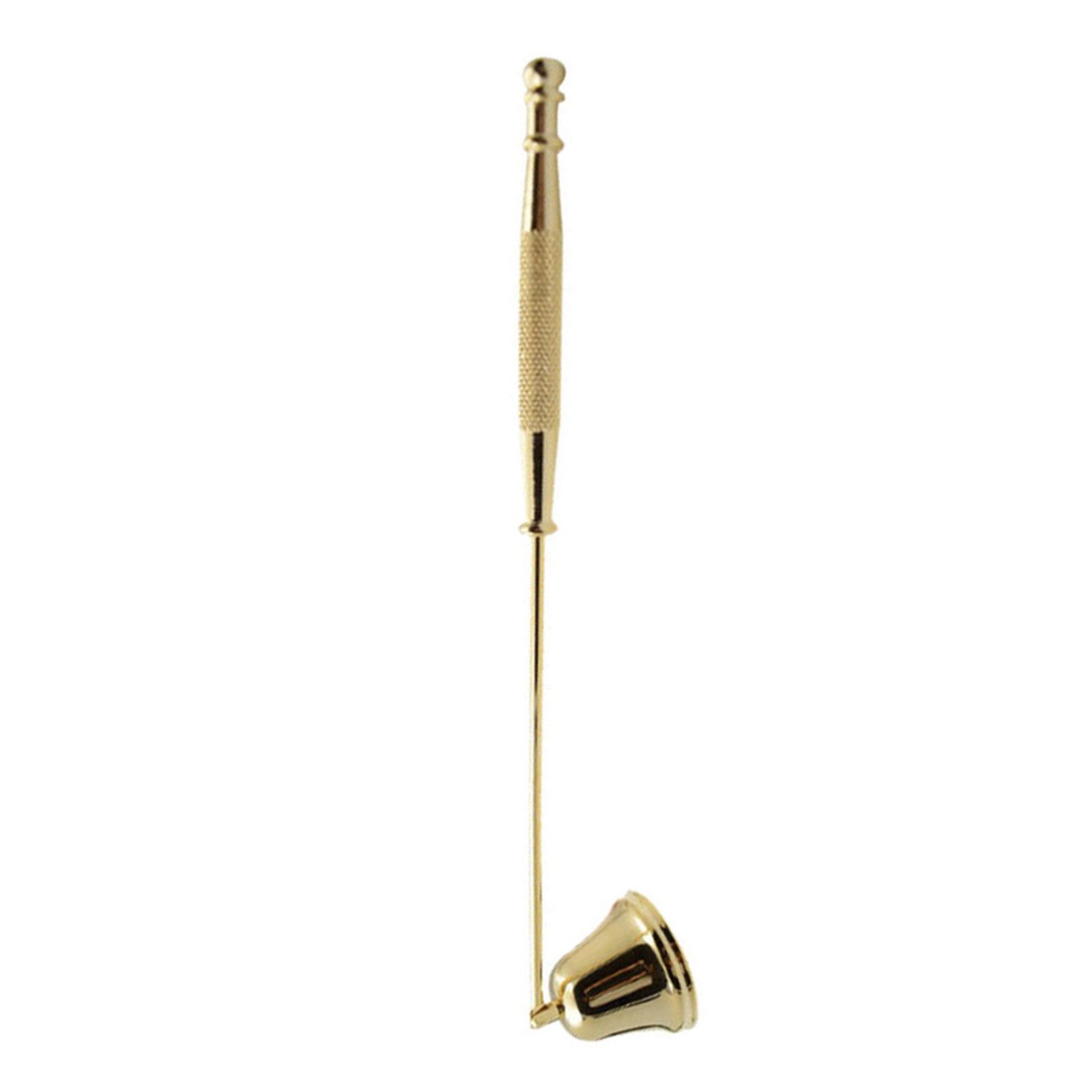 Candle Snuffer Bell Shaped Iron Electroplating Candle Extinguisher for Home view 12