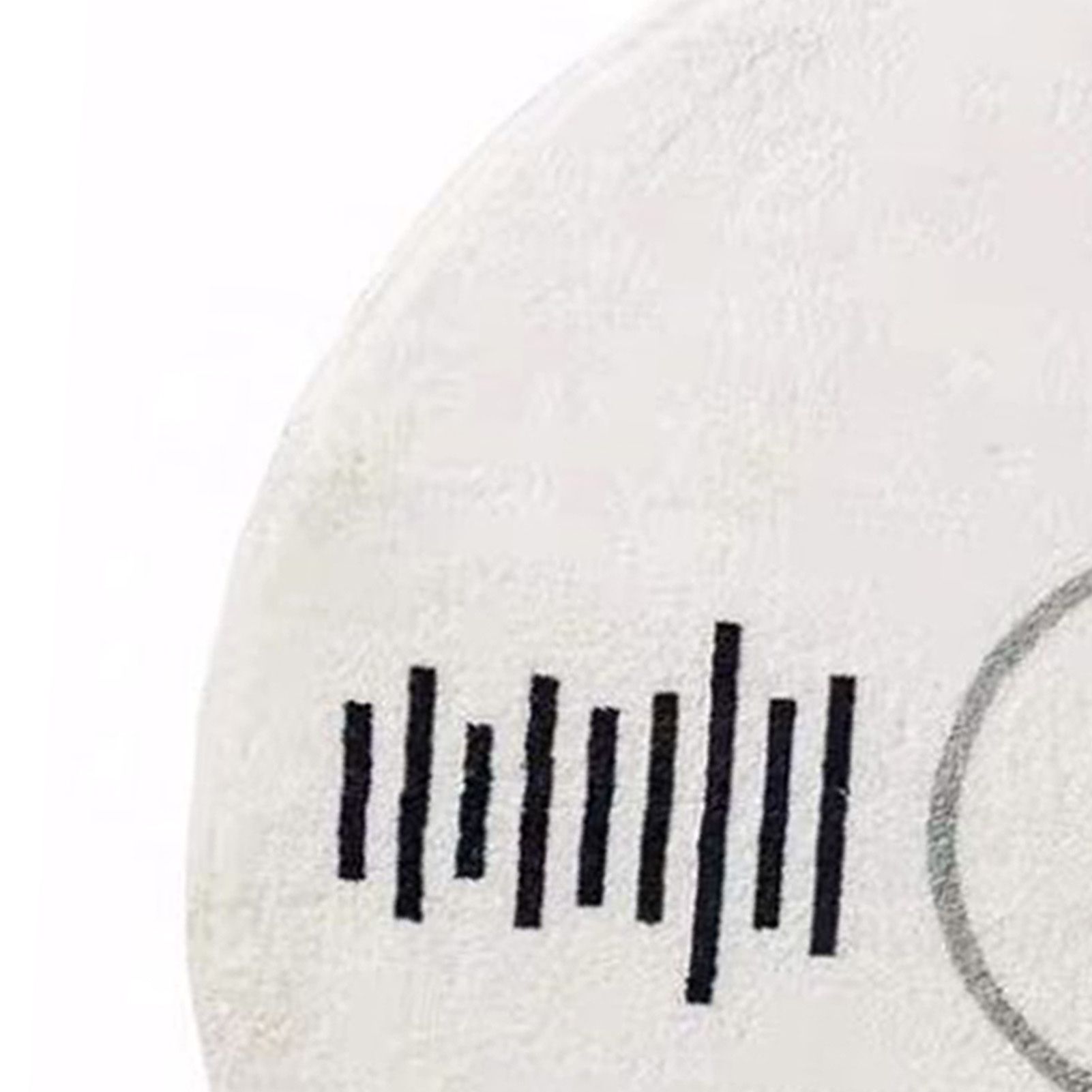 Water Absorbent Mat Retro CD Disk Design Anti Slip Thick Soft Imitation view 7