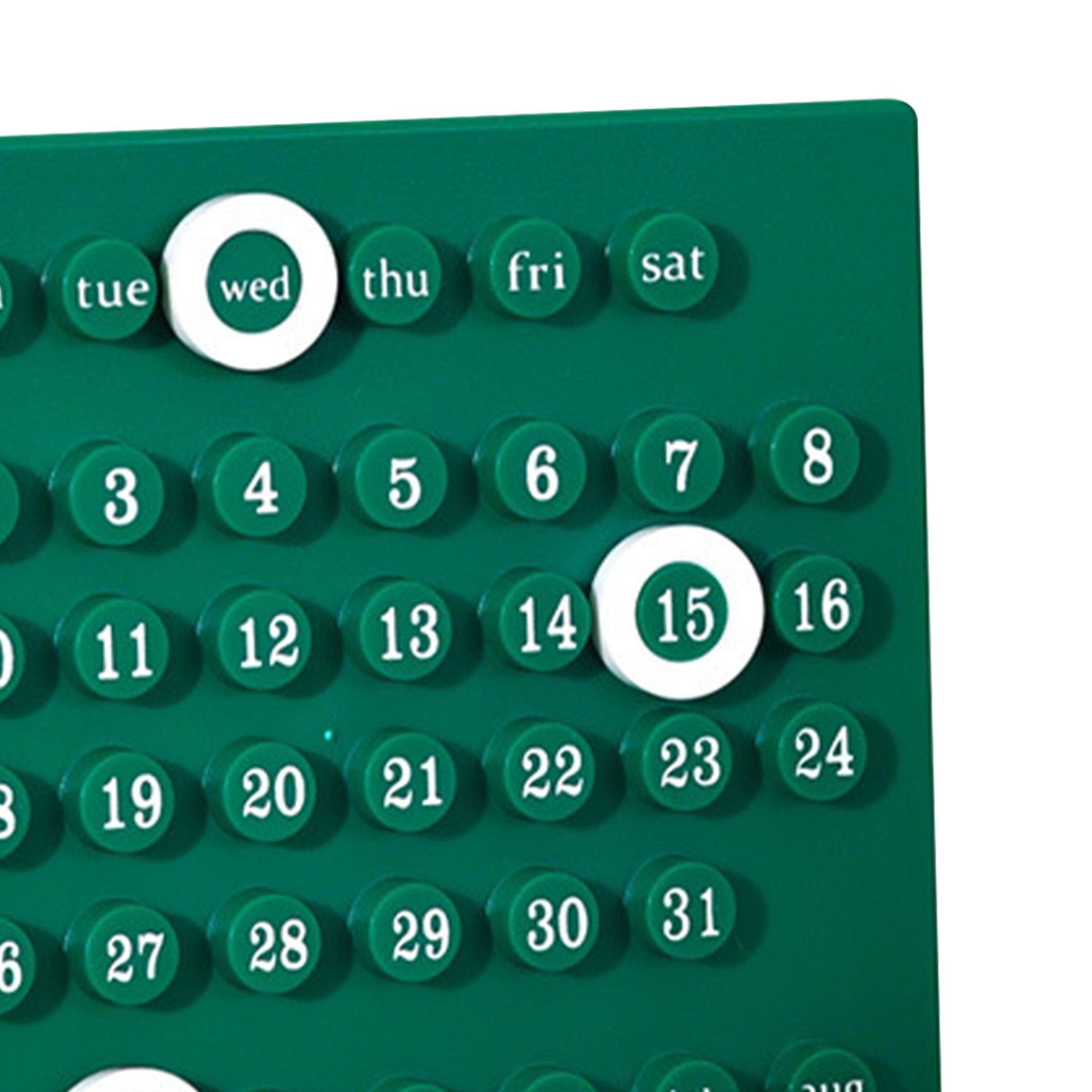 Wooden Kids Calendar DIY Hand Operated Develop Planning Skills Perpetual view 7