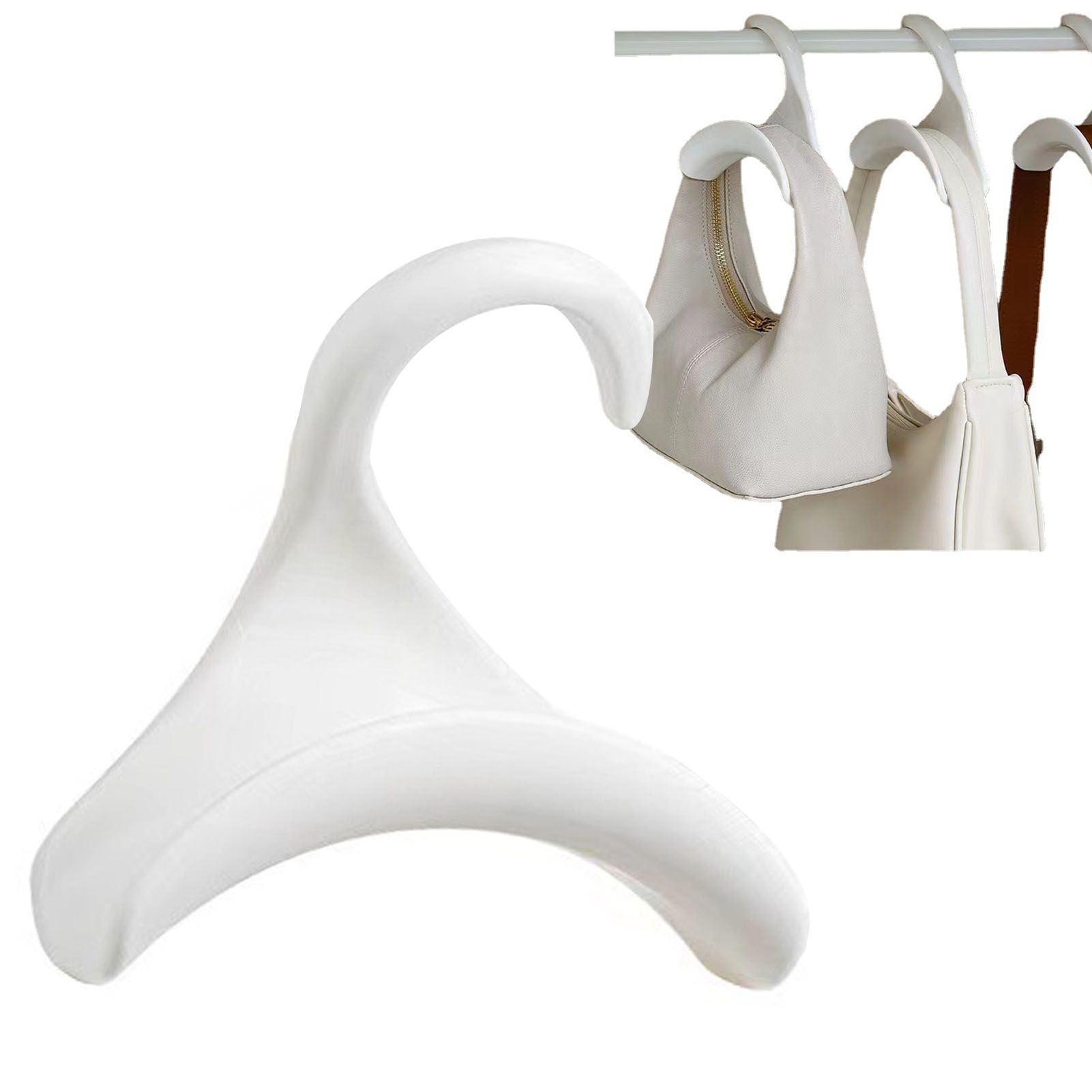 Purse Hanger Bag Arc Door Closet Hanger Hook for Satchel Coat Haversack Belt view 6