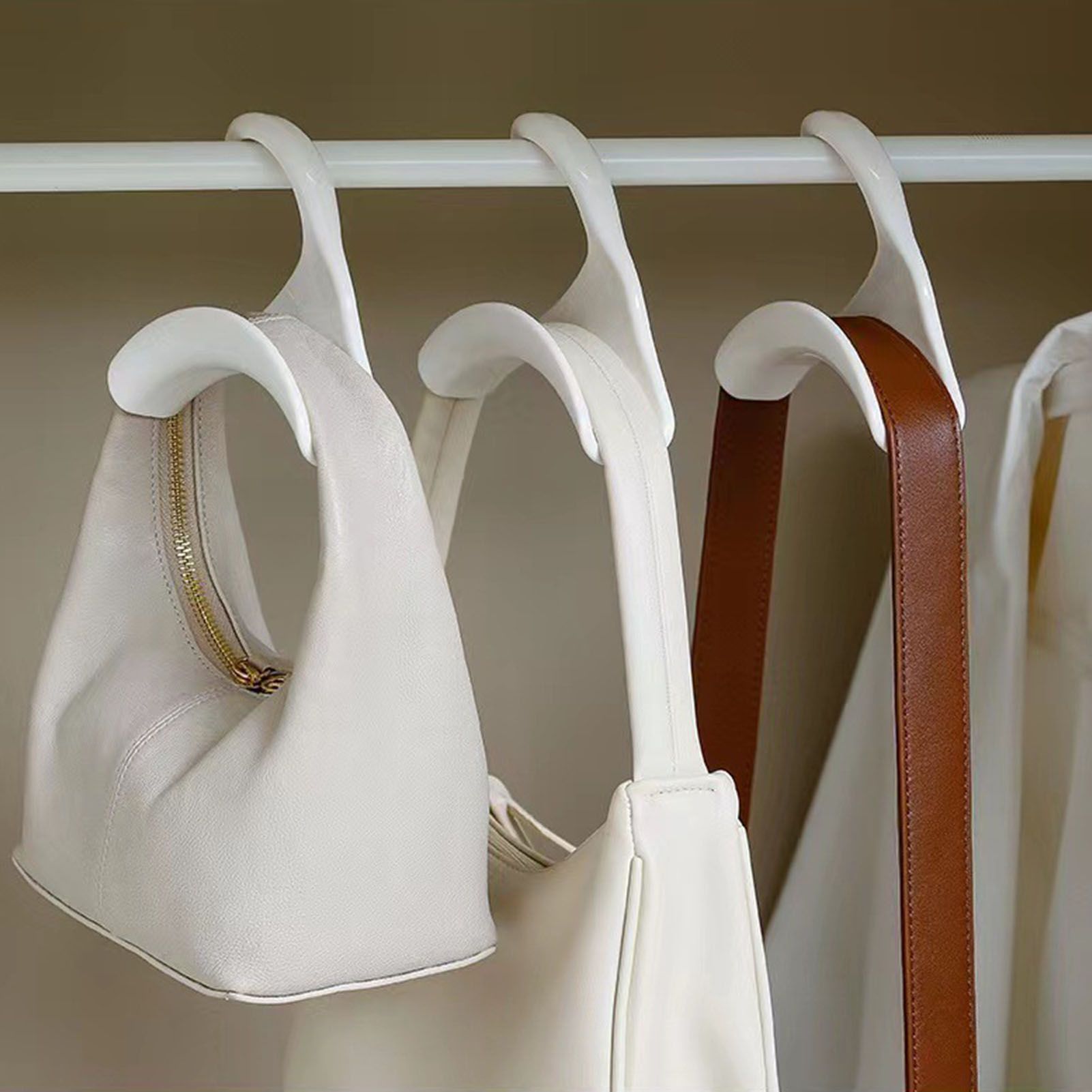 Purse Hanger Bag Arc Door Closet Hanger Hook for Satchel Coat Haversack Belt view 11