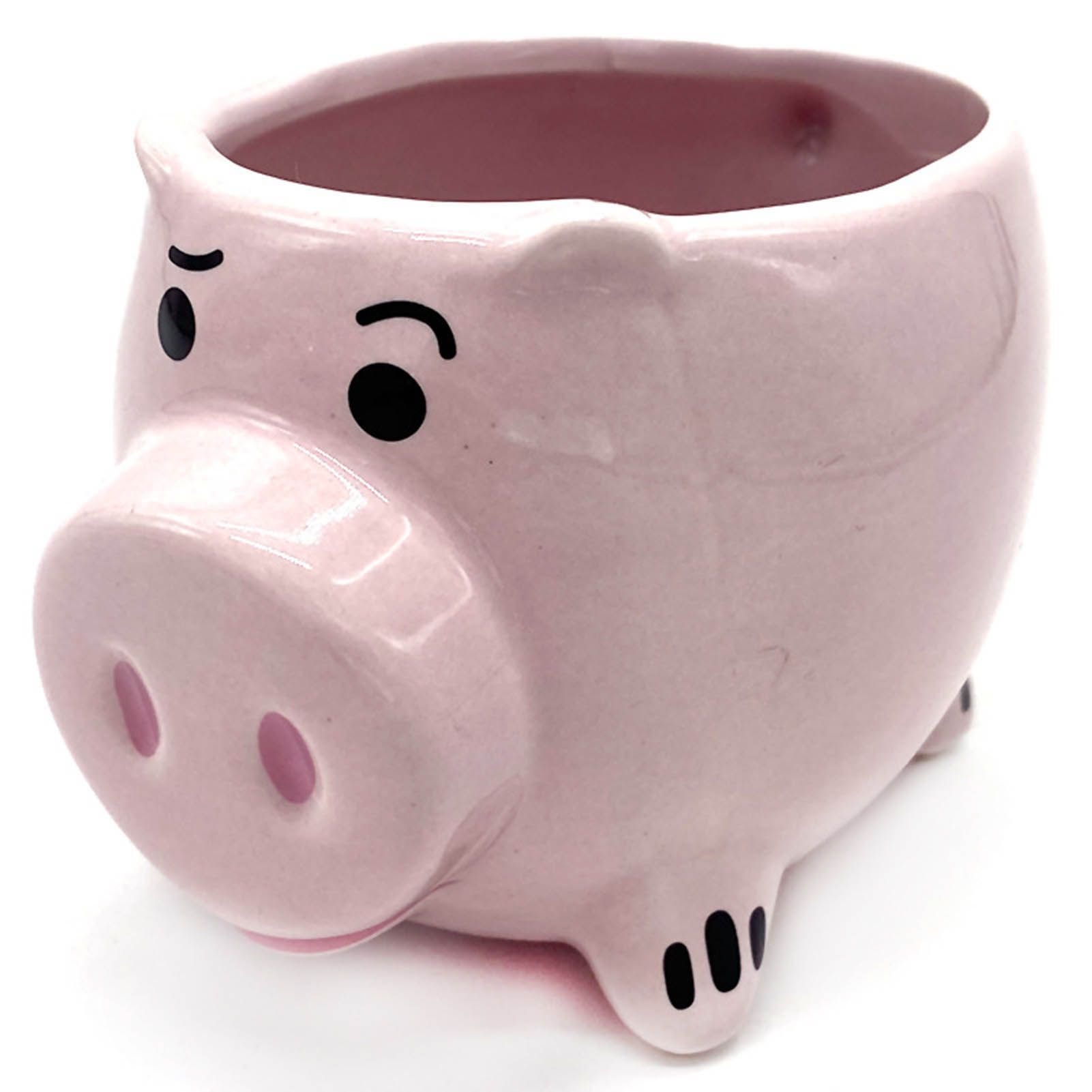 3D Pig Coffee Mug Novelty Pink Cute Pig Ceramic Coffee Tea Mug Funny Porcelain view 12