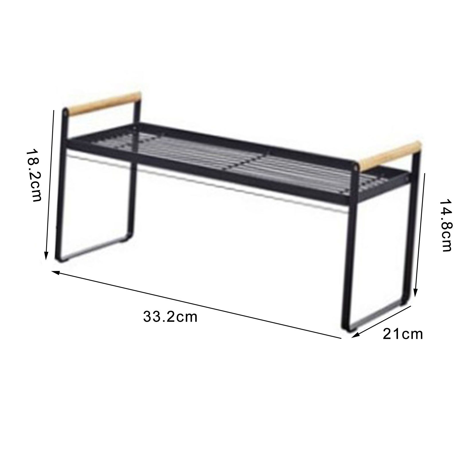 Cabinet Storage Shelf Rack Layered Storage Easy to Install Multifunction view 13