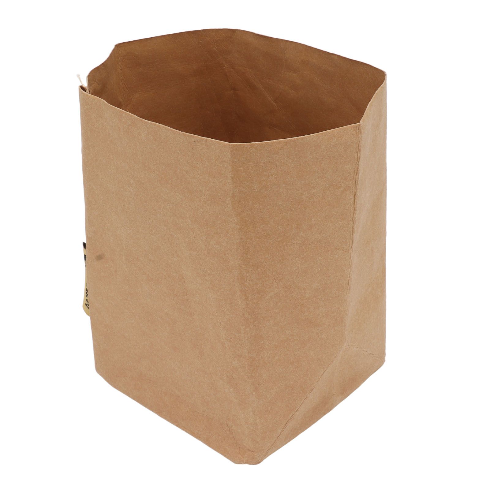 Washed Kraft Paper Bag Waterproof Flowerpot Food Storage Bag for Holding Food view 3