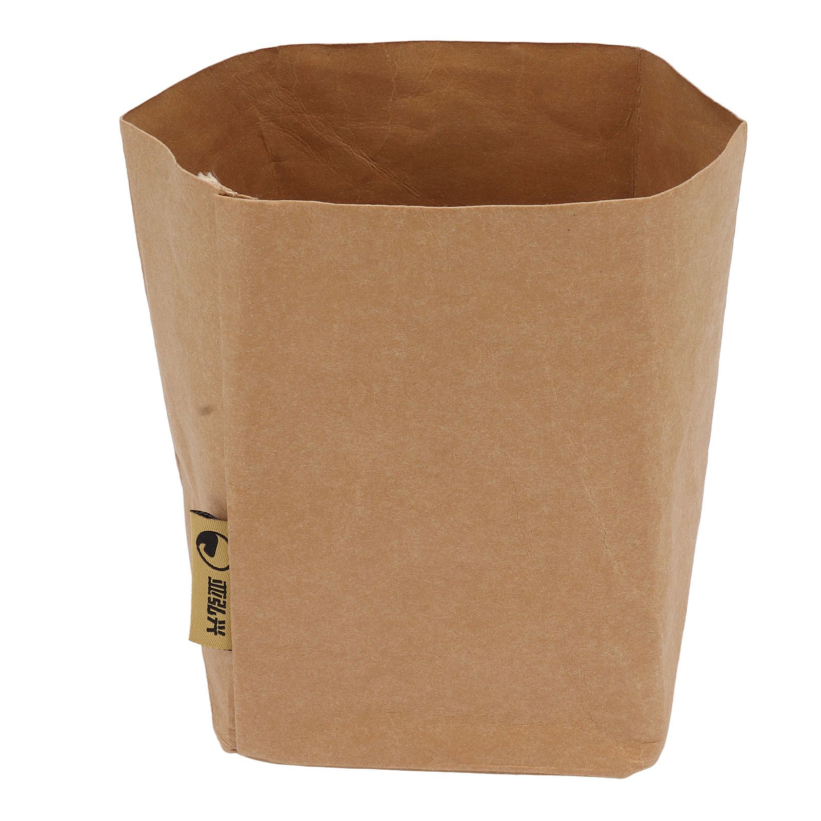 Washed Kraft Paper Bag Waterproof Flowerpot Food Storage Bag for Holding Food view 4