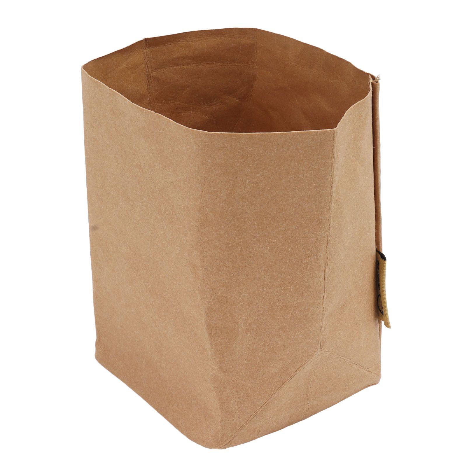 Washed Kraft Paper Bag Waterproof Flowerpot Food Storage Bag for Holding Food view 9