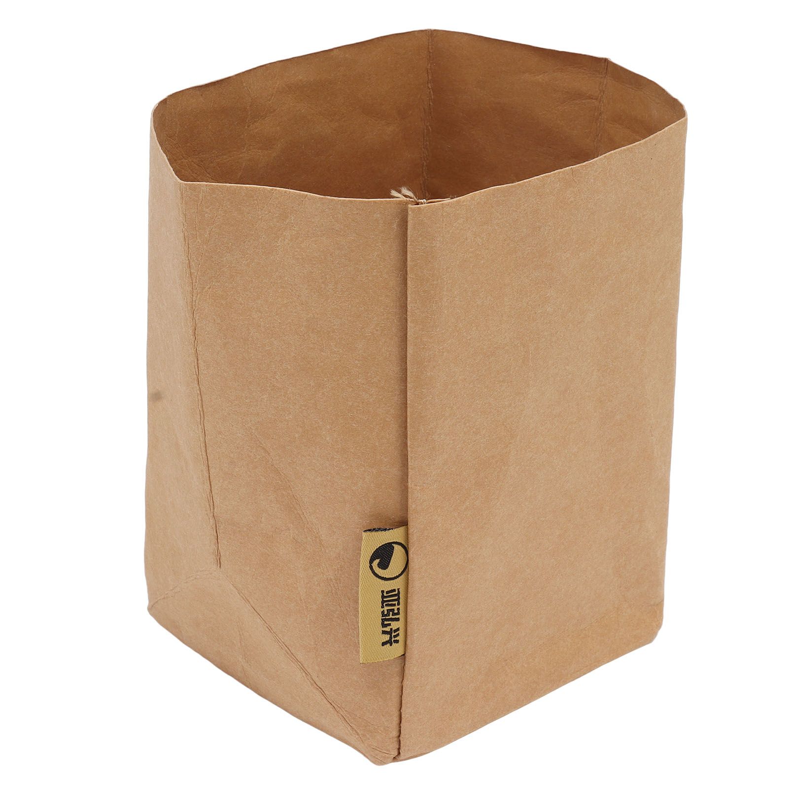 Washed Kraft Paper Bag Waterproof Flowerpot Food Storage Bag for Holding Food view 5