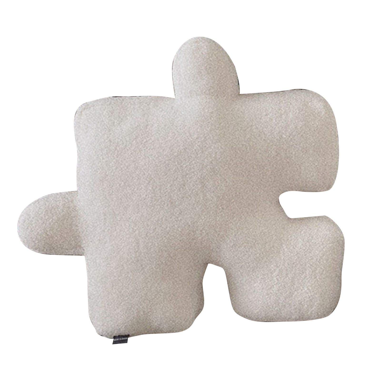 Plush Throw Pillow Ultra Soft Cushion Puzzle Special Shaped for Sofa Bed