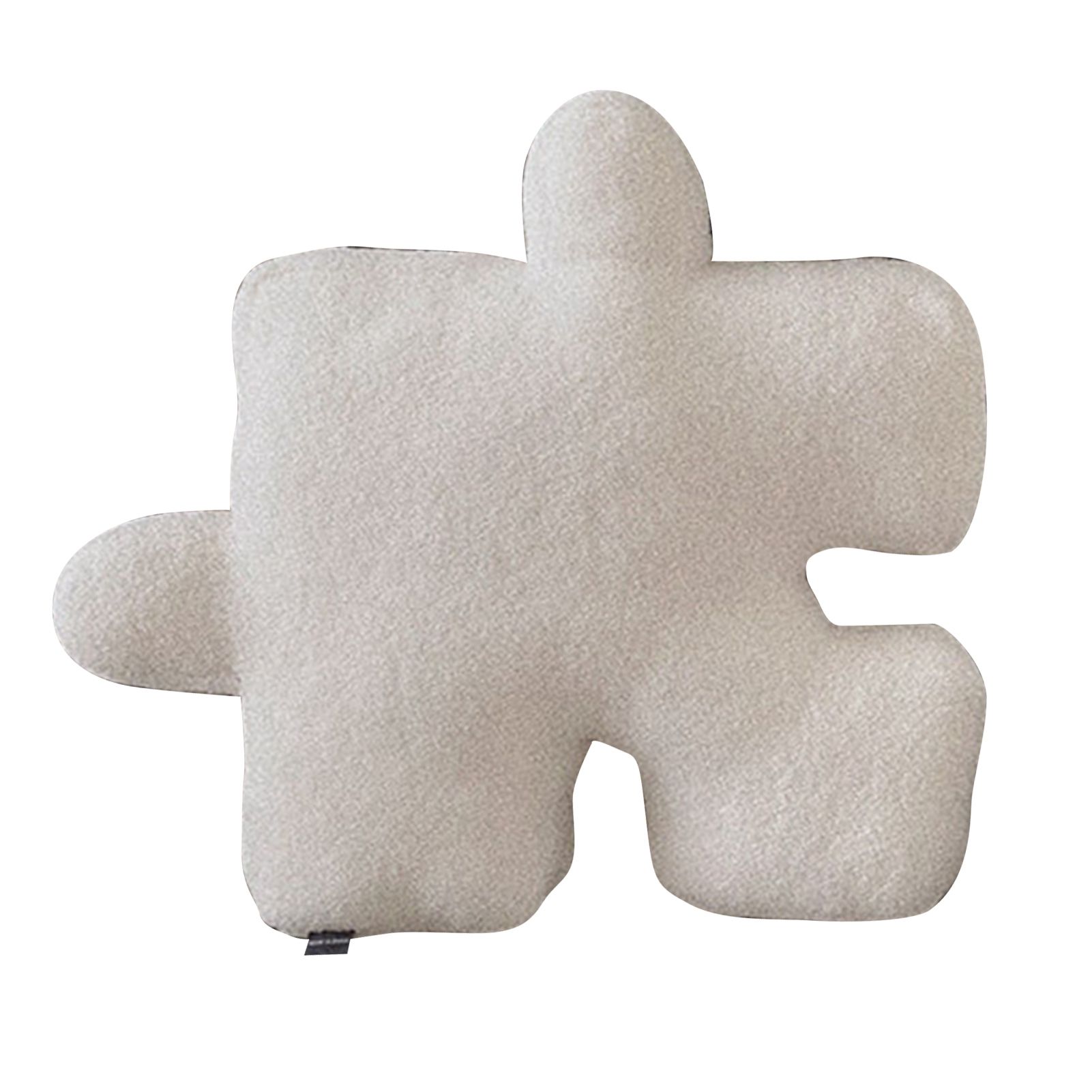 Plush Throw Pillow Ultra Soft Cushion Puzzle Special Shaped for Sofa Bed view 3