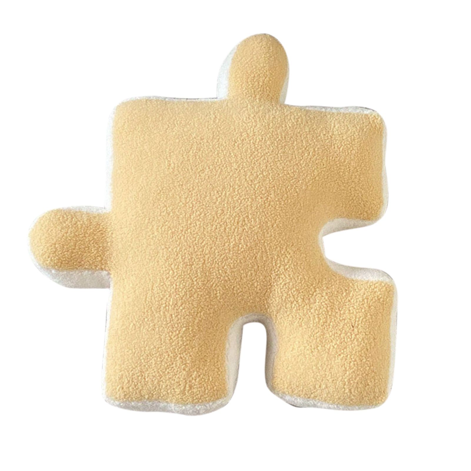Plush Throw Pillow Ultra Soft Cushion Puzzle Special Shaped for Sofa Bed view 4