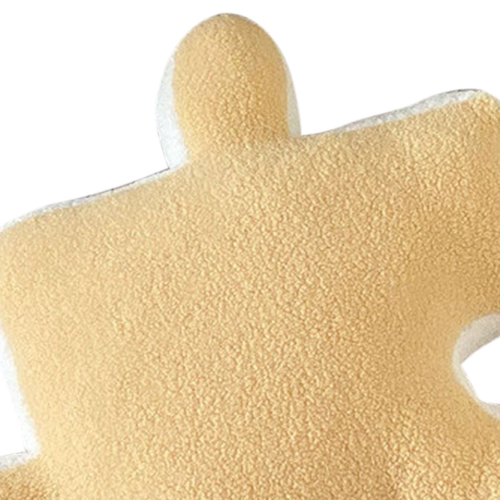 Plush Throw Pillow Ultra Soft Cushion Puzzle Special Shaped for Sofa Bed view 8