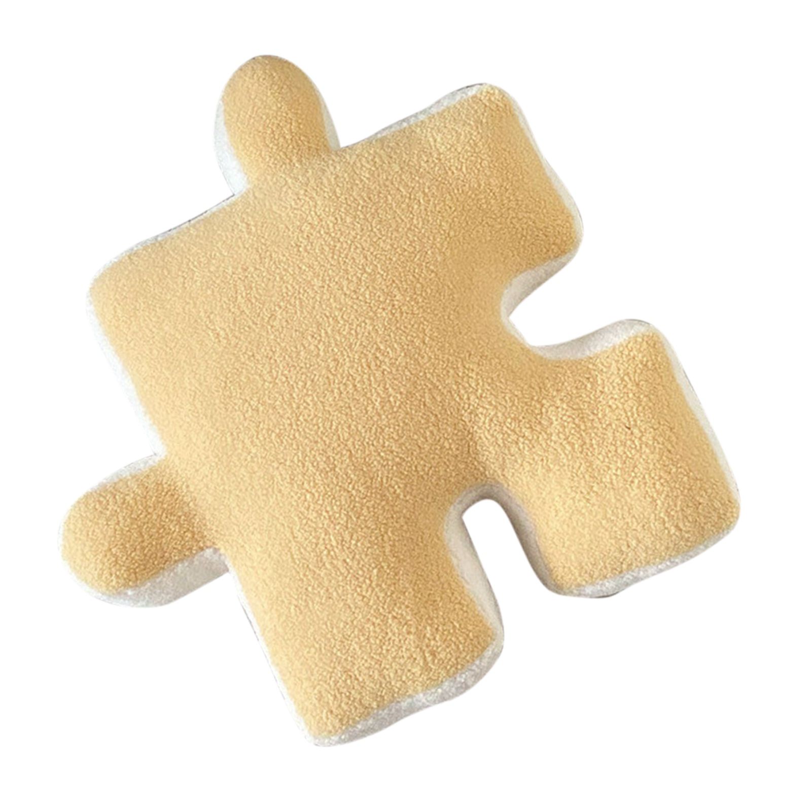 Plush Throw Pillow Ultra Soft Cushion Puzzle Special Shaped for Sofa Bed view 11