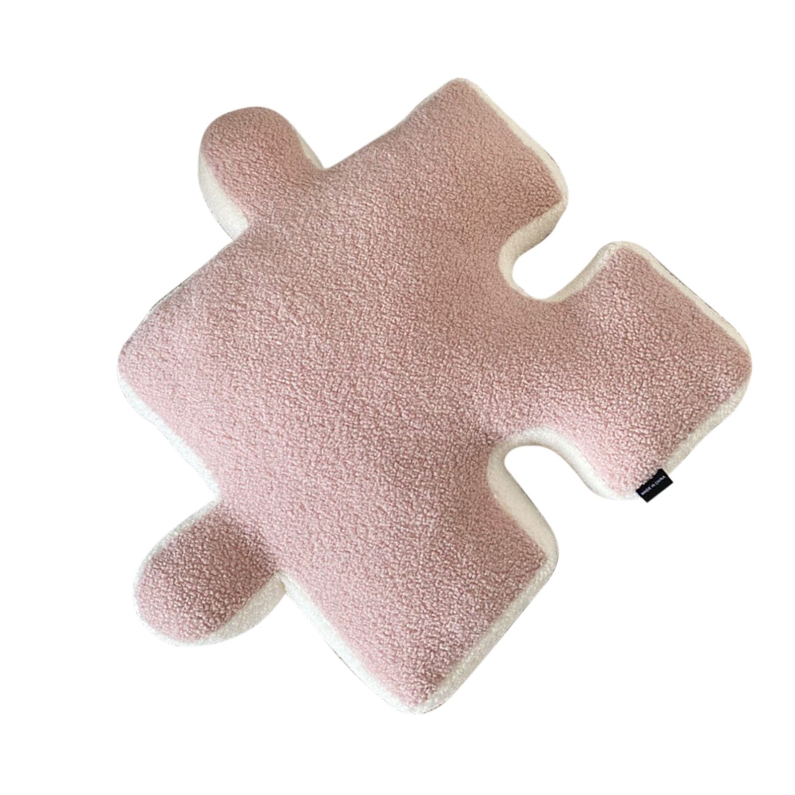 Plush Throw Pillow Ultra Soft Cushion Puzzle Special Shaped for Sofa Bed view 2