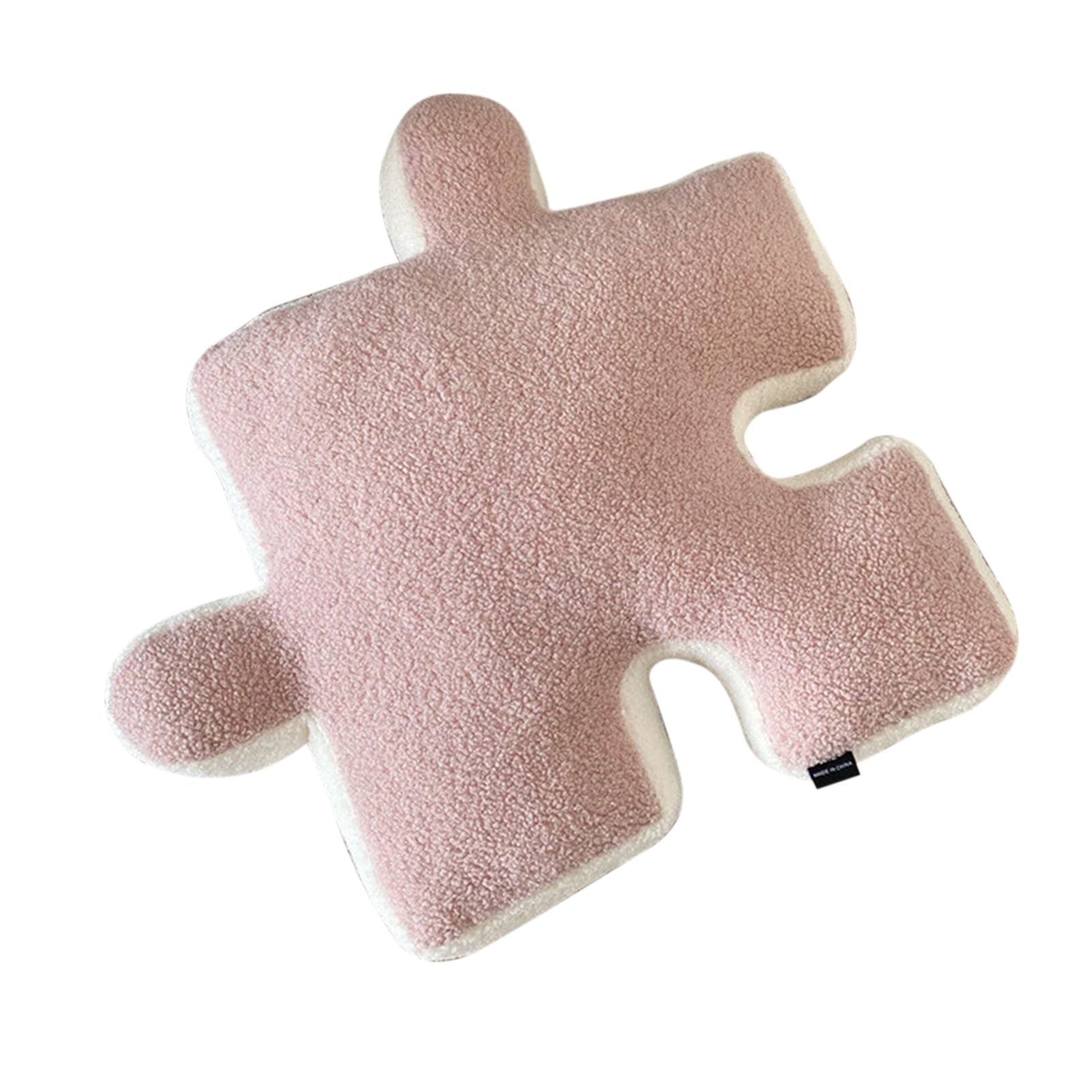 Plush Throw Pillow Ultra Soft Cushion Puzzle Special Shaped for Sofa Bed view 3