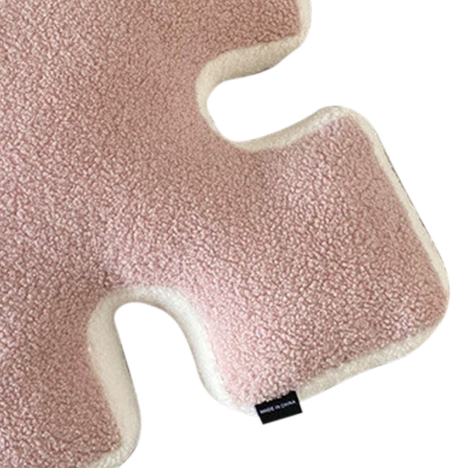 Plush Throw Pillow Ultra Soft Cushion Puzzle Special Shaped for Sofa Bed view 7