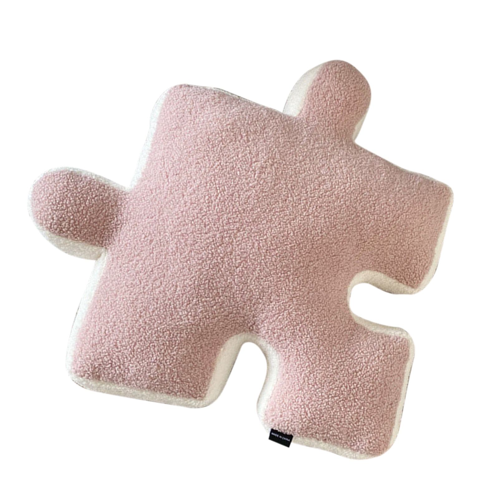 Plush Throw Pillow Ultra Soft Cushion Puzzle Special Shaped for Sofa Bed view 11