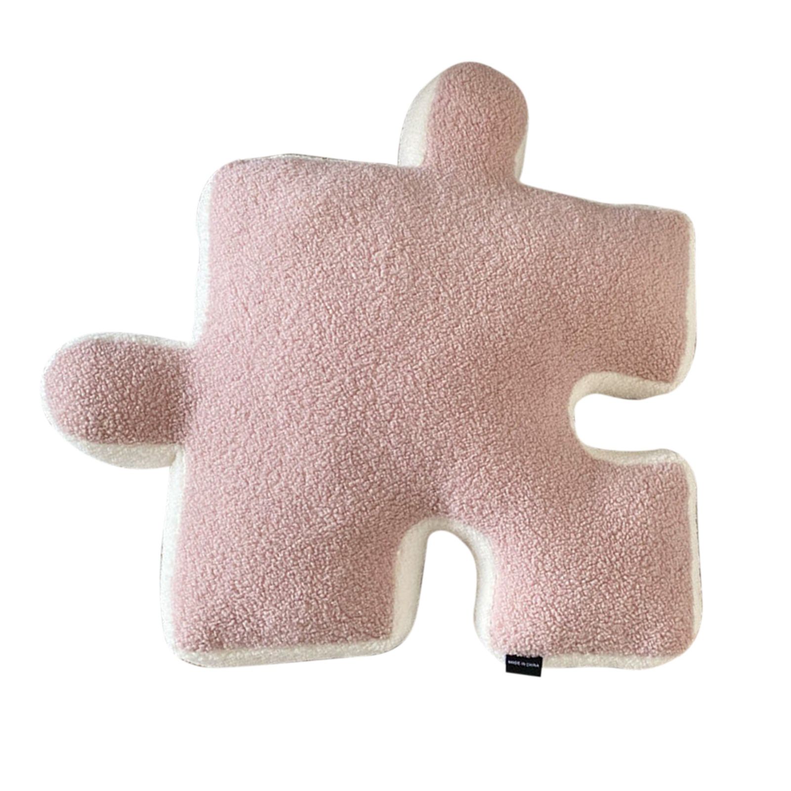Plush Throw Pillow Ultra Soft Cushion Puzzle Special Shaped for Sofa Bed view 12