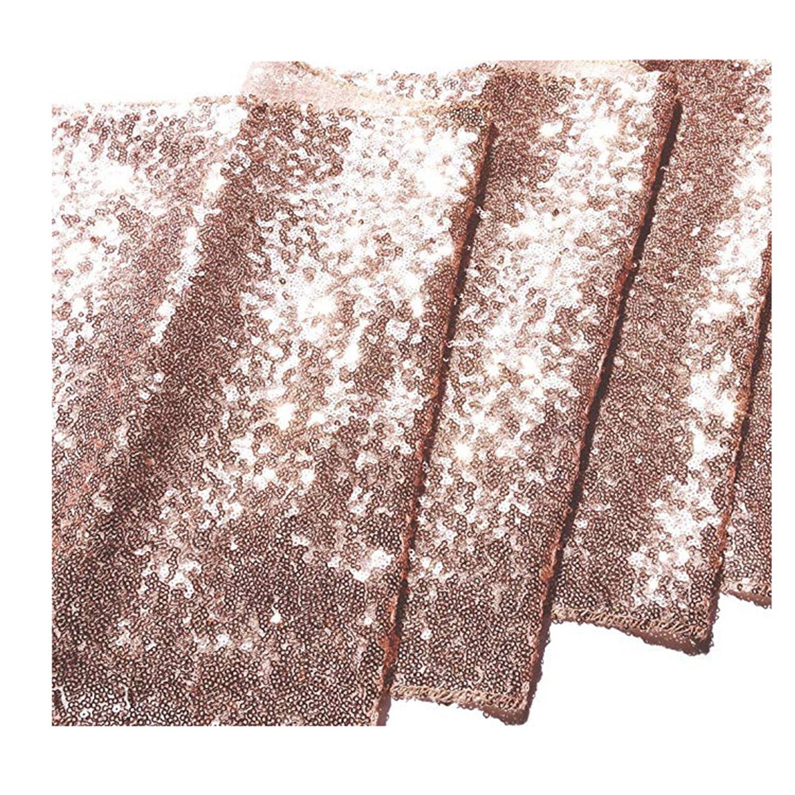 Tablecloth Polyester Fiber with Gold Sequins Table Cover for Table Home view 3