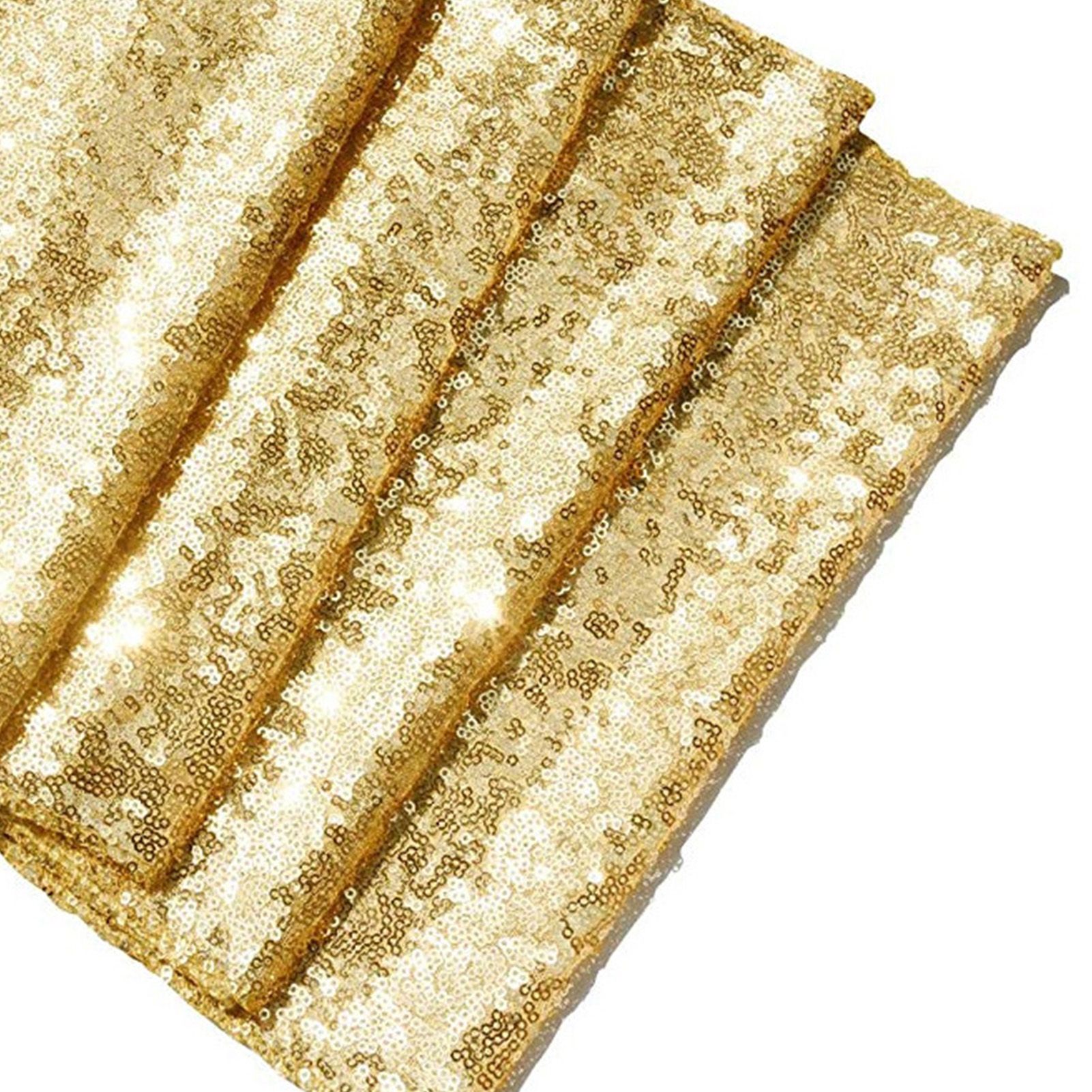 Tablecloth Polyester Fiber with Gold Sequins Table Cover for Table Home view 9