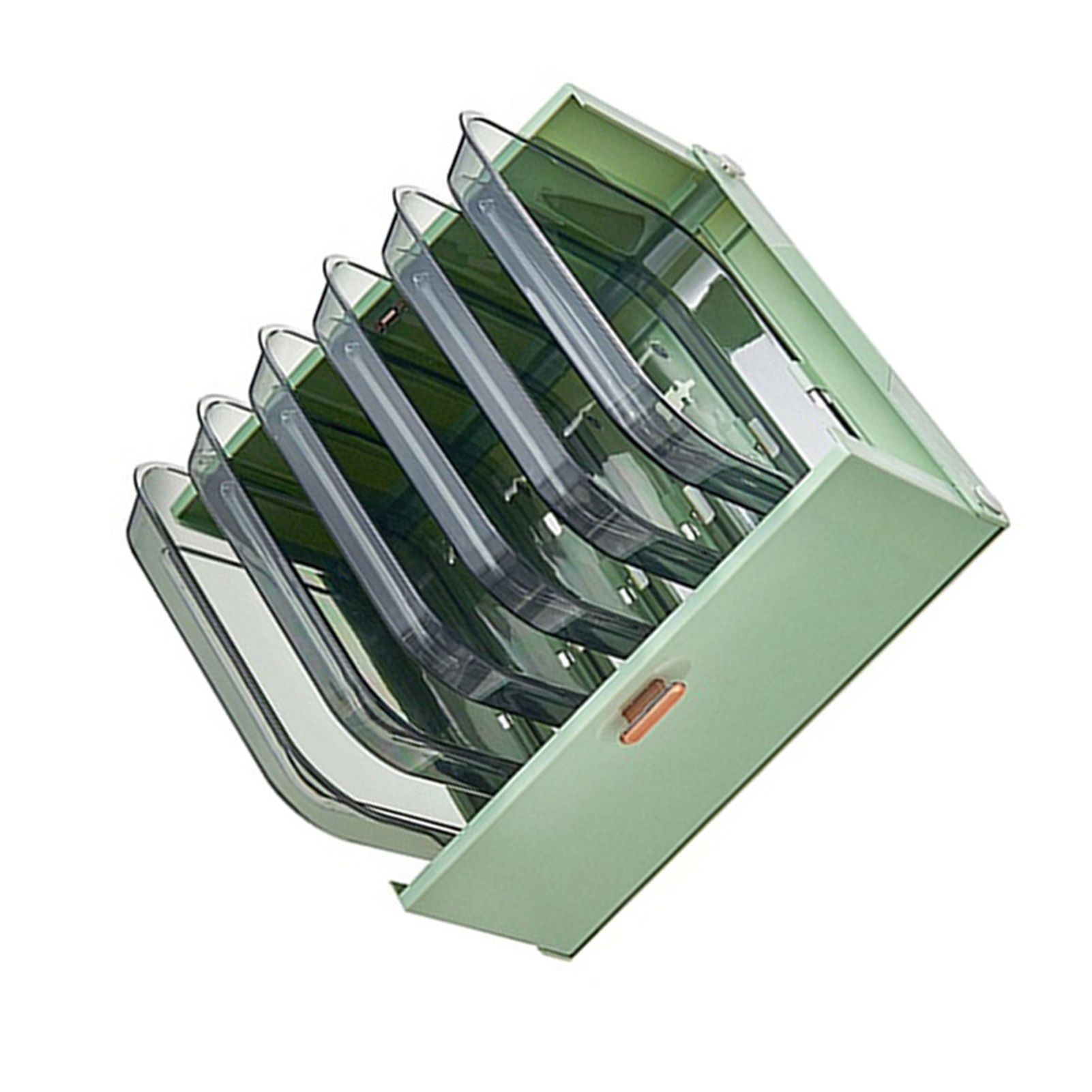 Kitchen Side Dishes Punch Free Foldable PET 6 Layers Wall Mounted Organization view 3