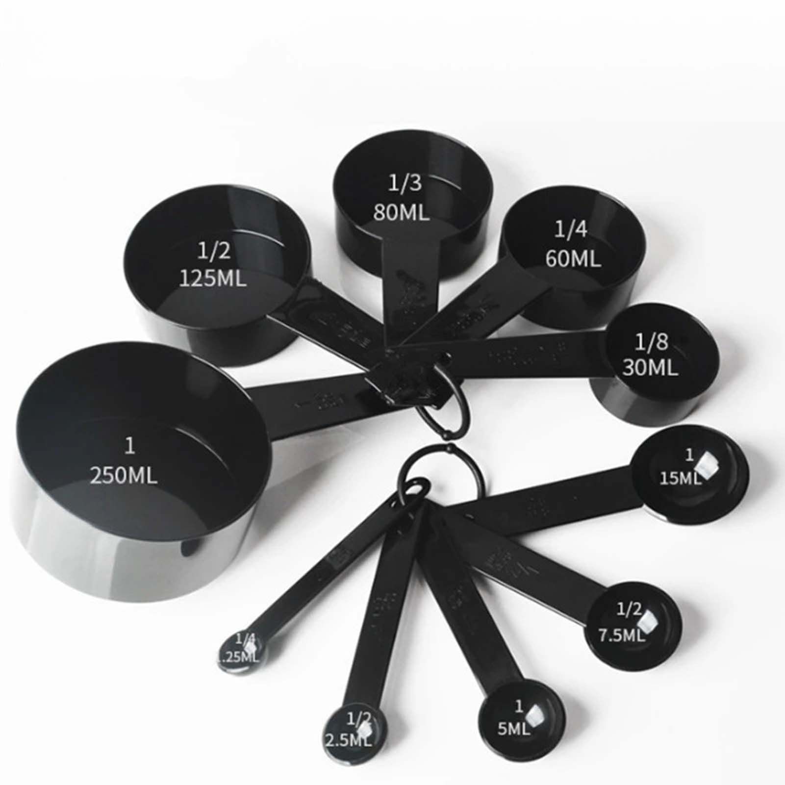 10Pcs Measuring Spoon Set Safe Durable PP Baking Measuring Spoons for Kitchen view 5