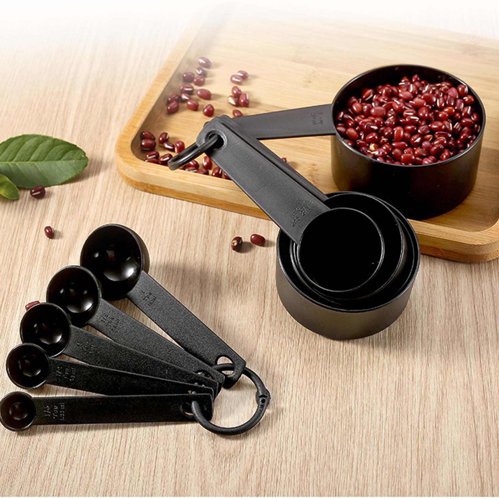 10Pcs Measuring Spoon Set Safe Durable PP Baking Measuring Spoons for Kitchen view 9