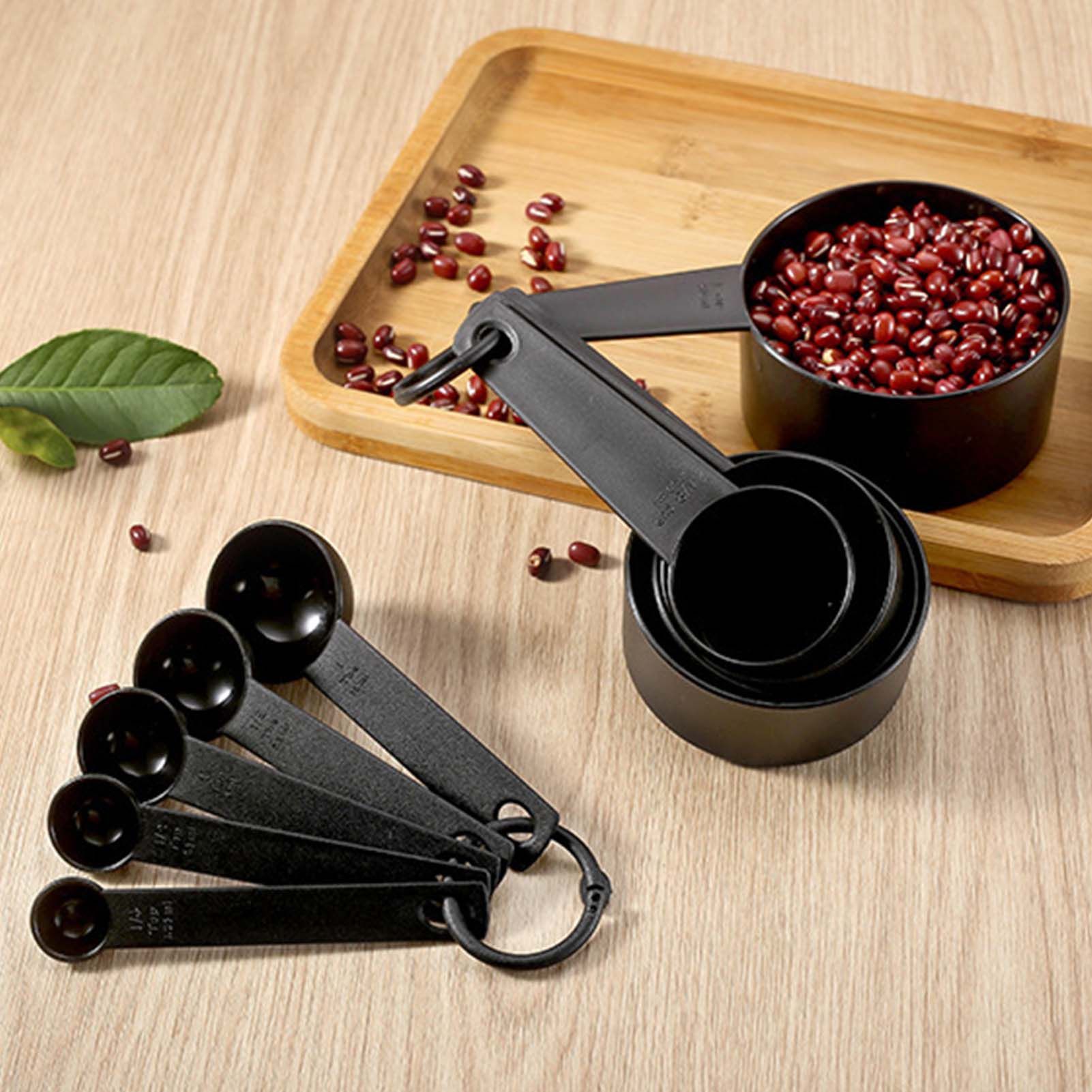 10Pcs Measuring Spoon Set Safe Durable PP Baking Measuring Spoons for Kitchen view 10