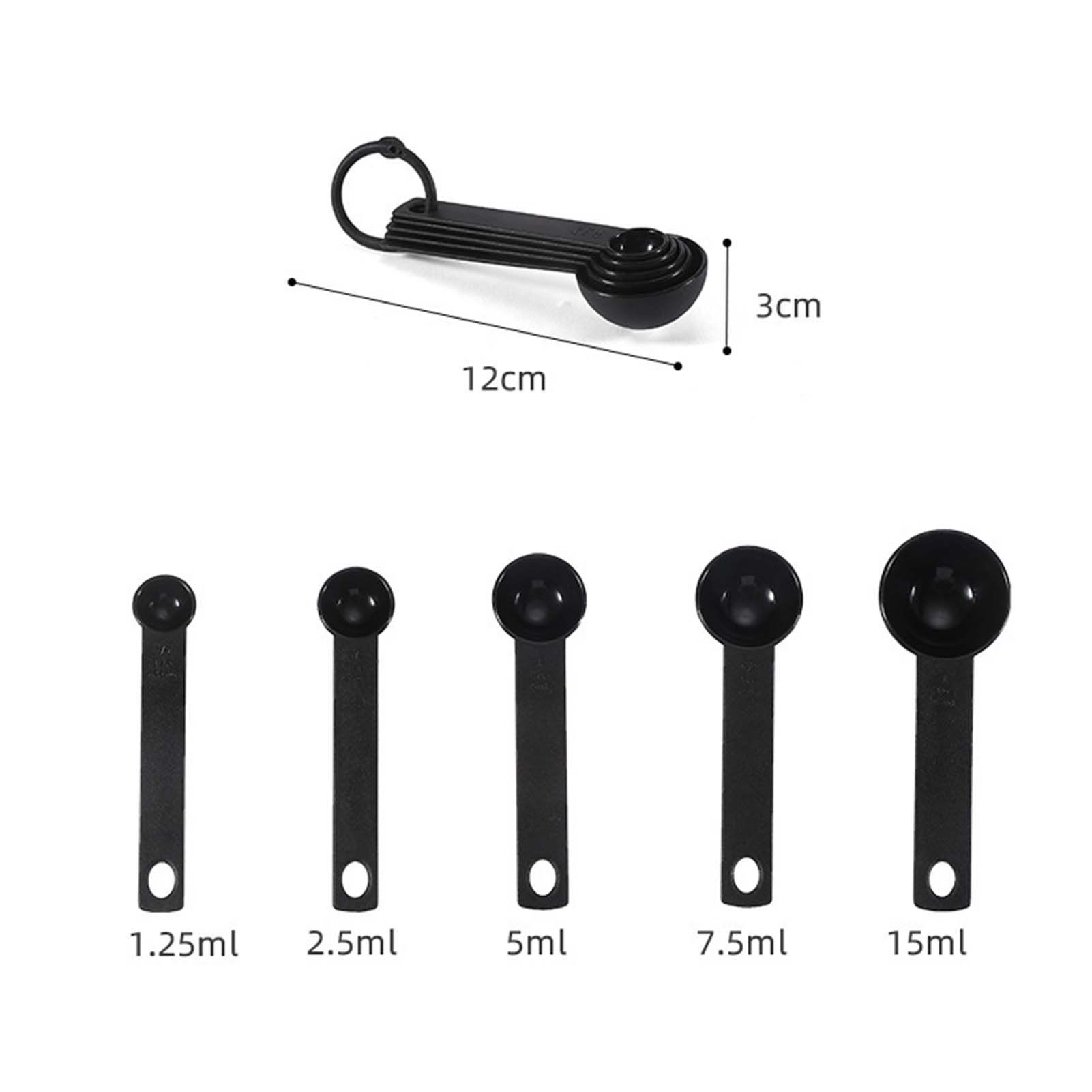 10Pcs Measuring Spoon Set Safe Durable PP Baking Measuring Spoons for Kitchen view 14