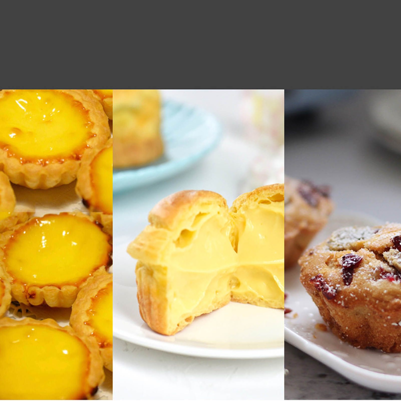 6 Pcs Mini Cake Mould with Removable Bottom 3 Inch Egg Tart Mould Muffin Pans view 11