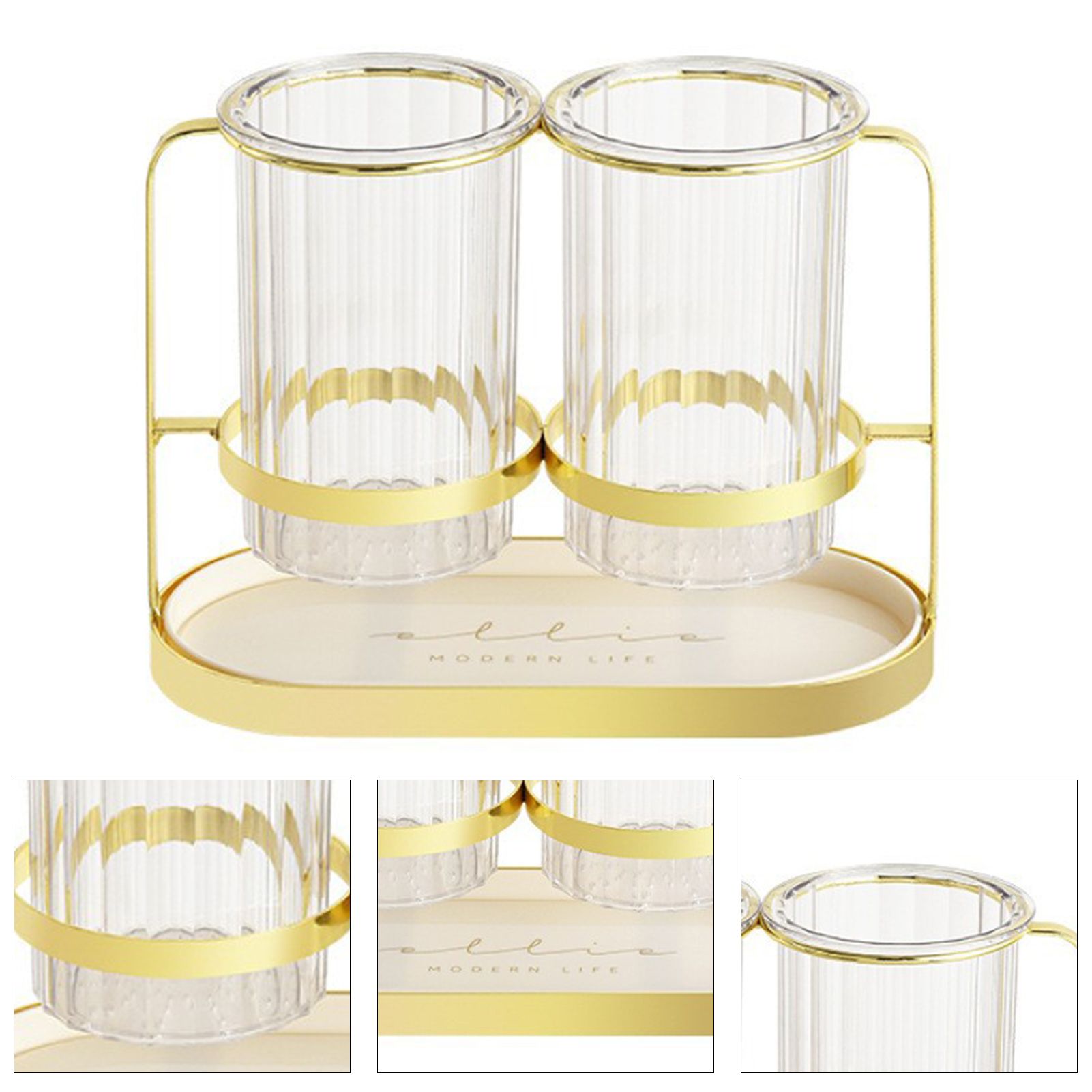 Chopsticks Drying Holder Iron PET Transparent Chopsticks Drying Caddy for view 4