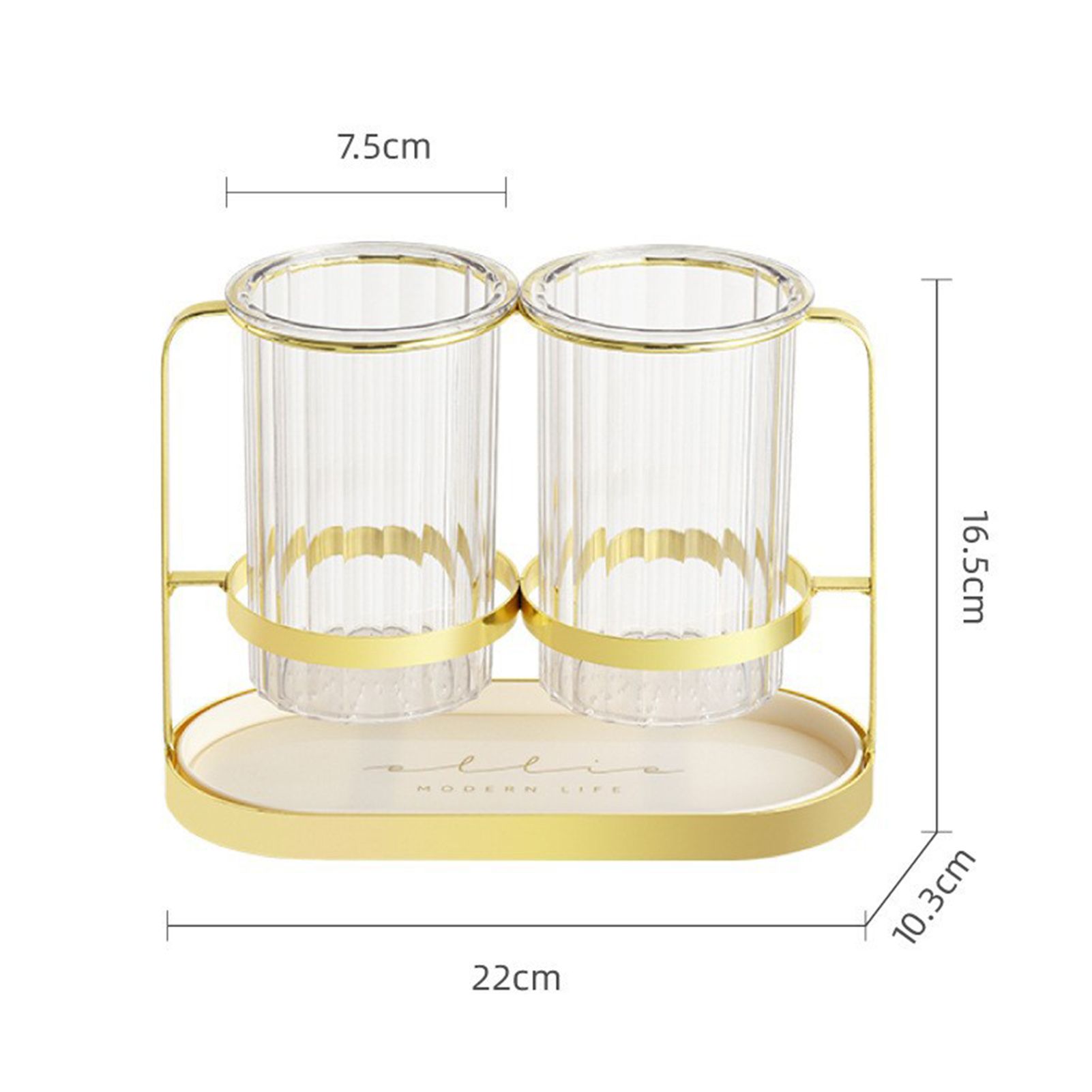 Chopsticks Drying Holder Iron PET Transparent Chopsticks Drying Caddy for view 12