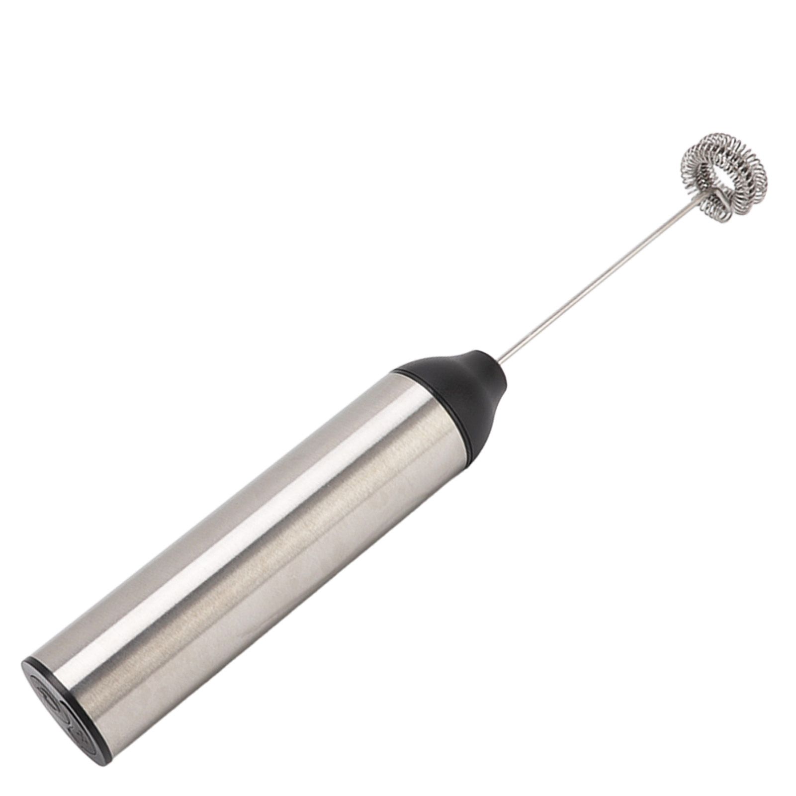 Handheld Milk Frother Lightweight Stainless Steel ABS Electric Whisk with 2 view 3