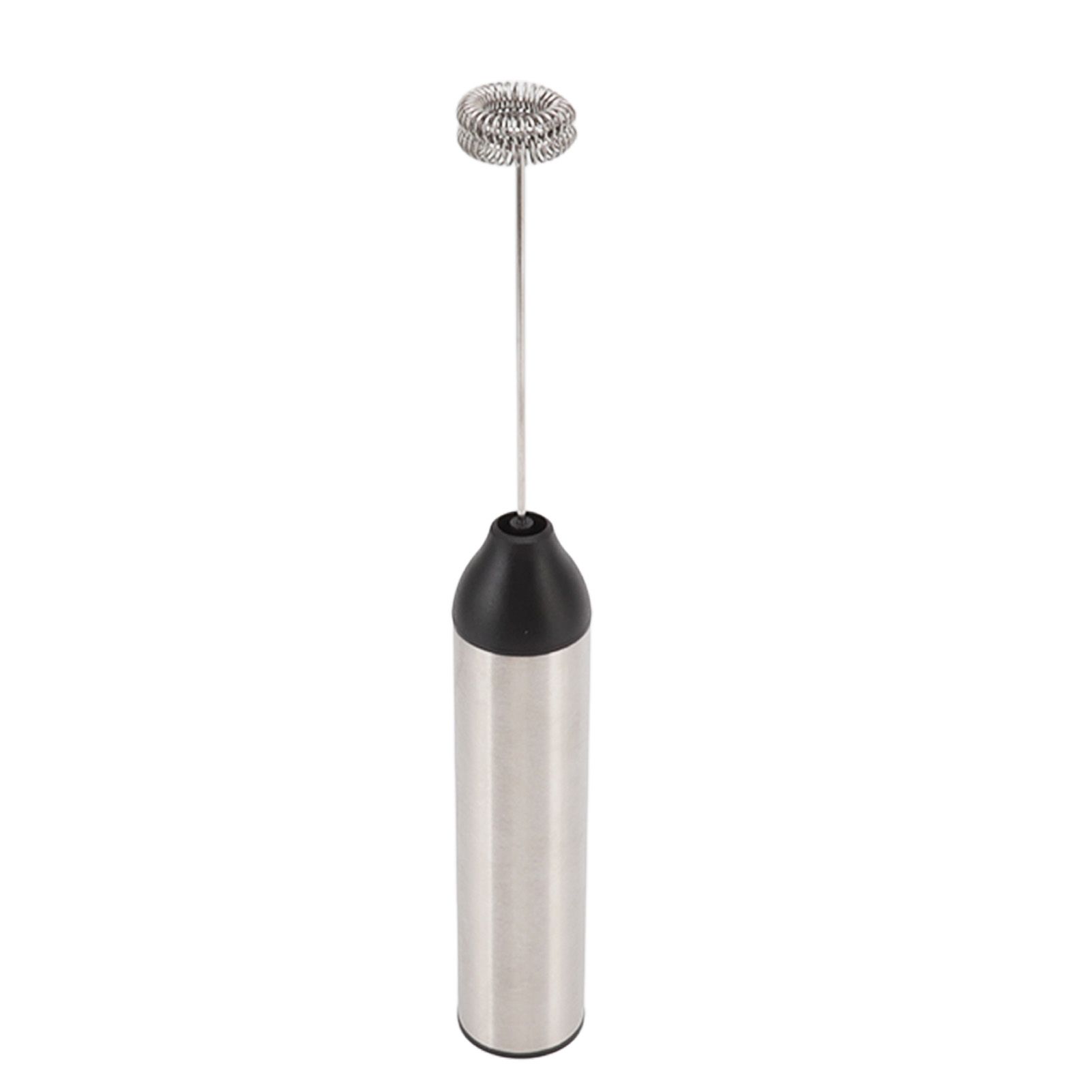 Handheld Milk Frother Lightweight Stainless Steel ABS Electric Whisk with 2 view 7