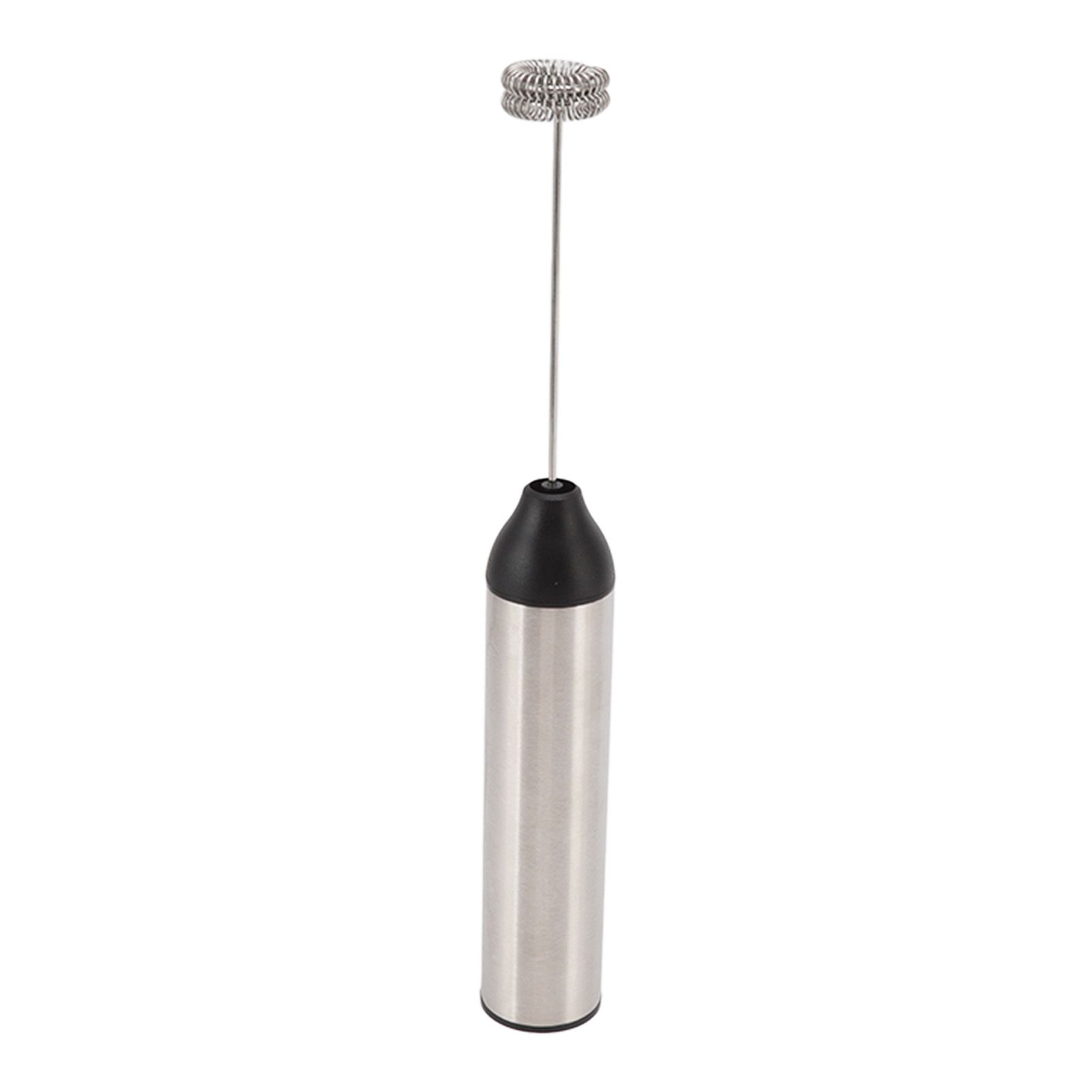 Handheld Milk Frother Lightweight Stainless Steel ABS Electric Whisk with 2 view 8