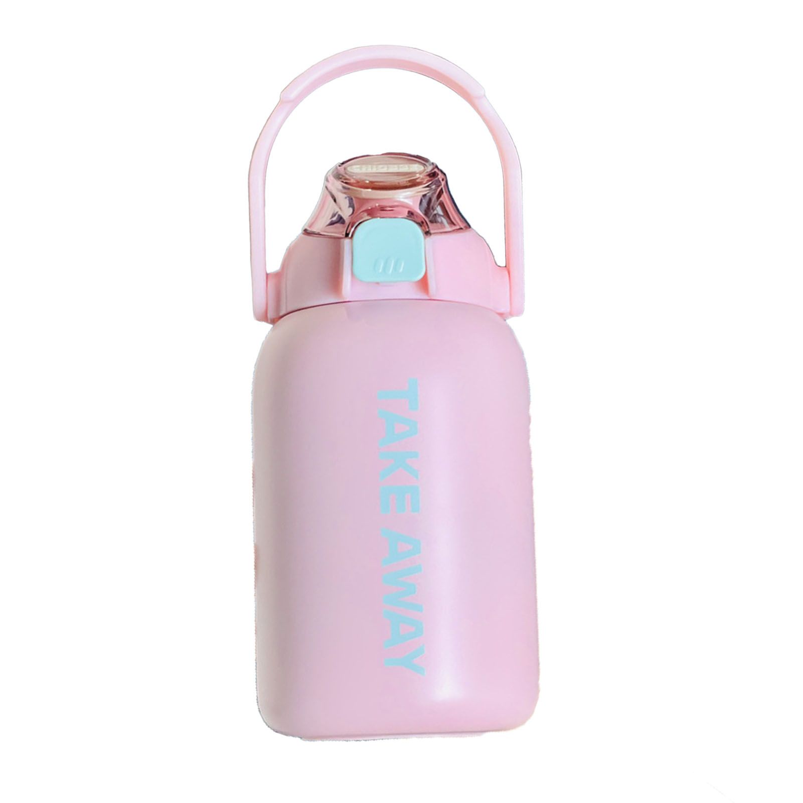 850ml Insulated Water Bottle Large Capacity with Bounce Cap Straw Winter