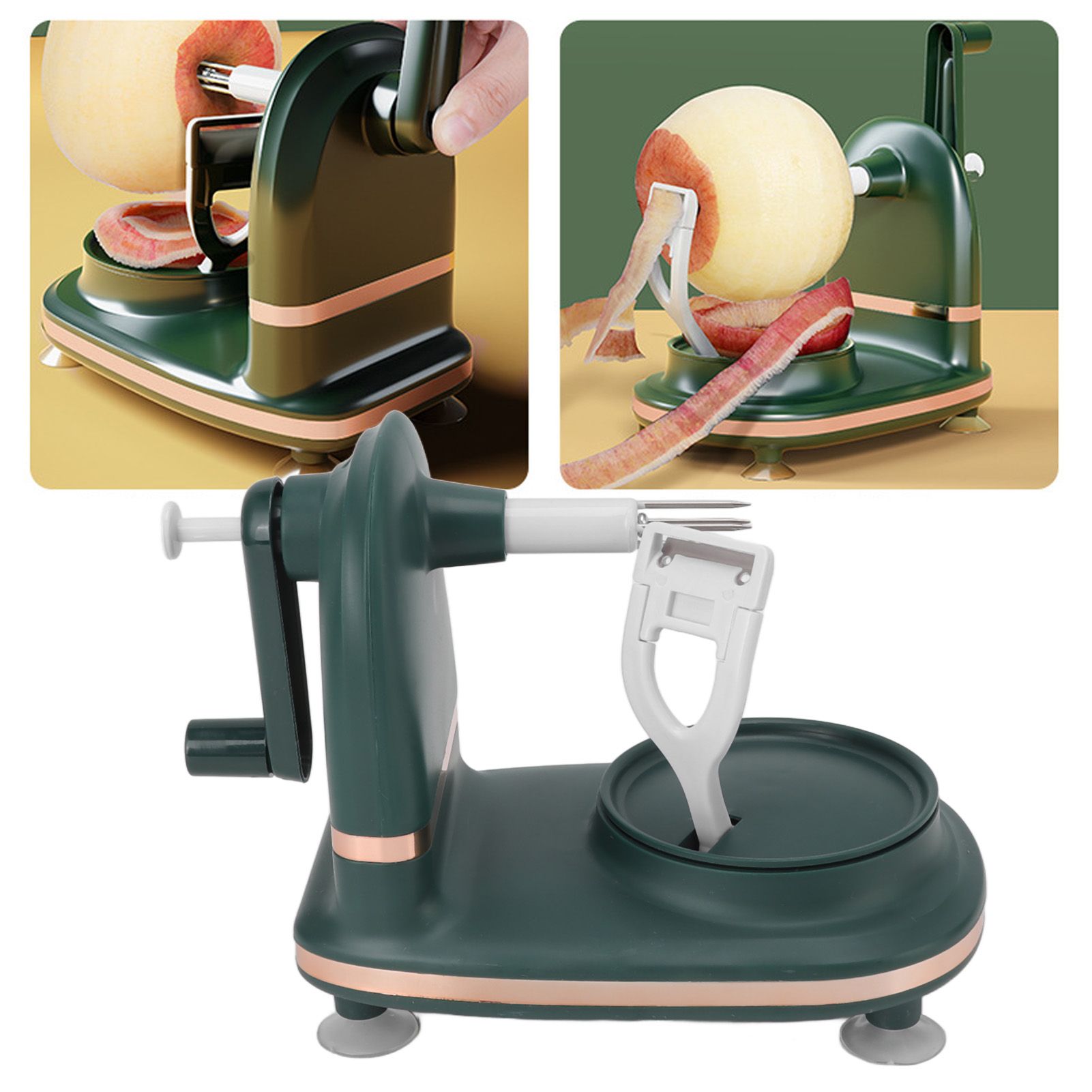 Hand Cranked Apple Peeler Fruit Peeler with Cutter Apple Fruit Peeled Machine view 11
