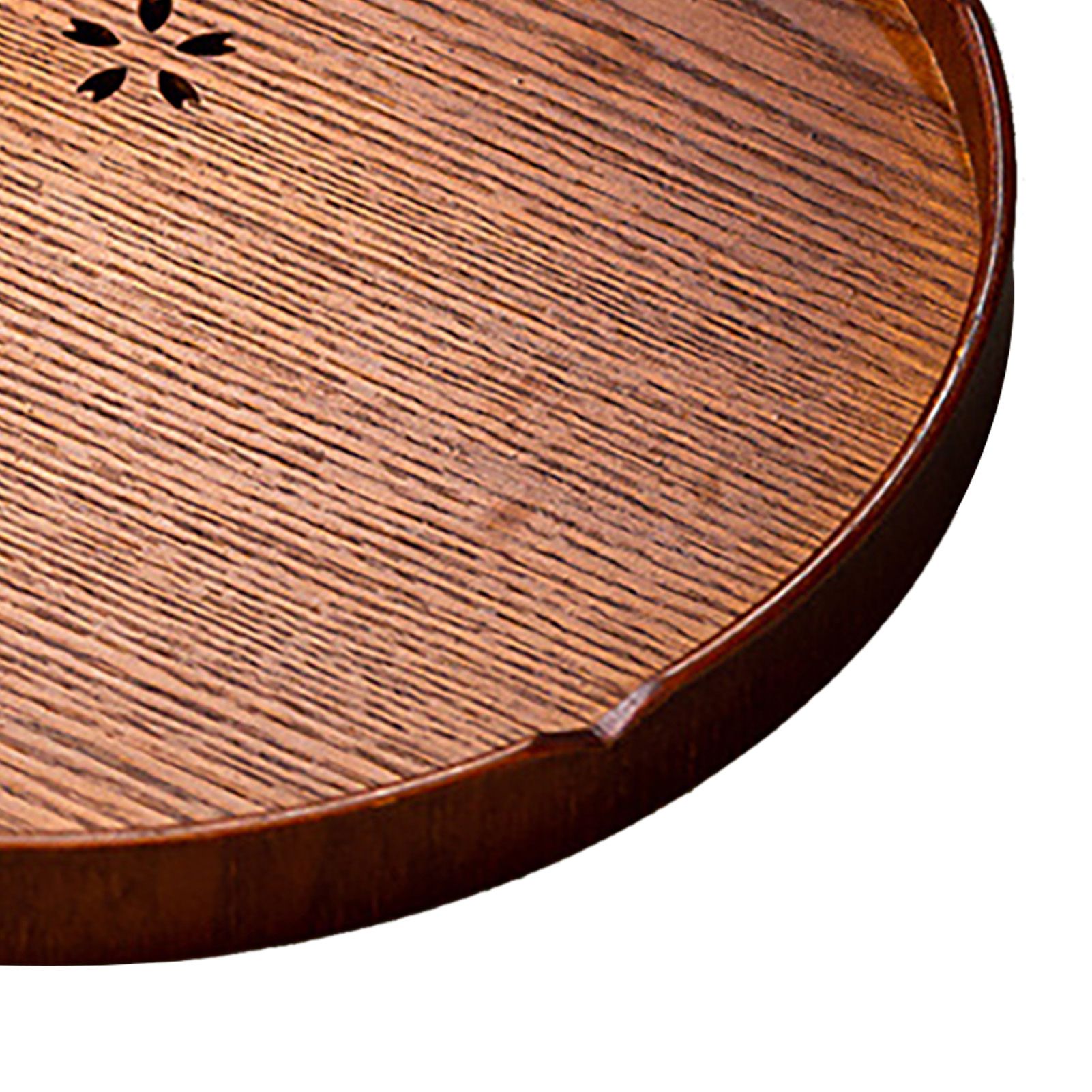 Tea Tray Cherry Blossom Pattern Wooden Tea Plate Green Tea Baking Serving view 8