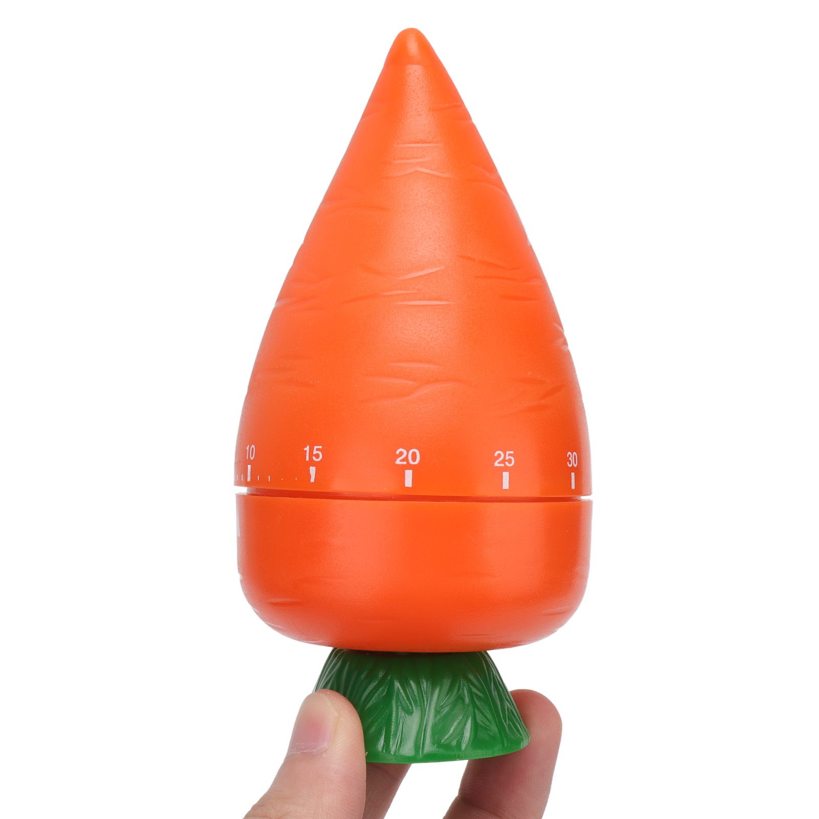 Cooking Timer Cute Carrot Shape Mechanical Timer for Kitchen Reading Studying view 10