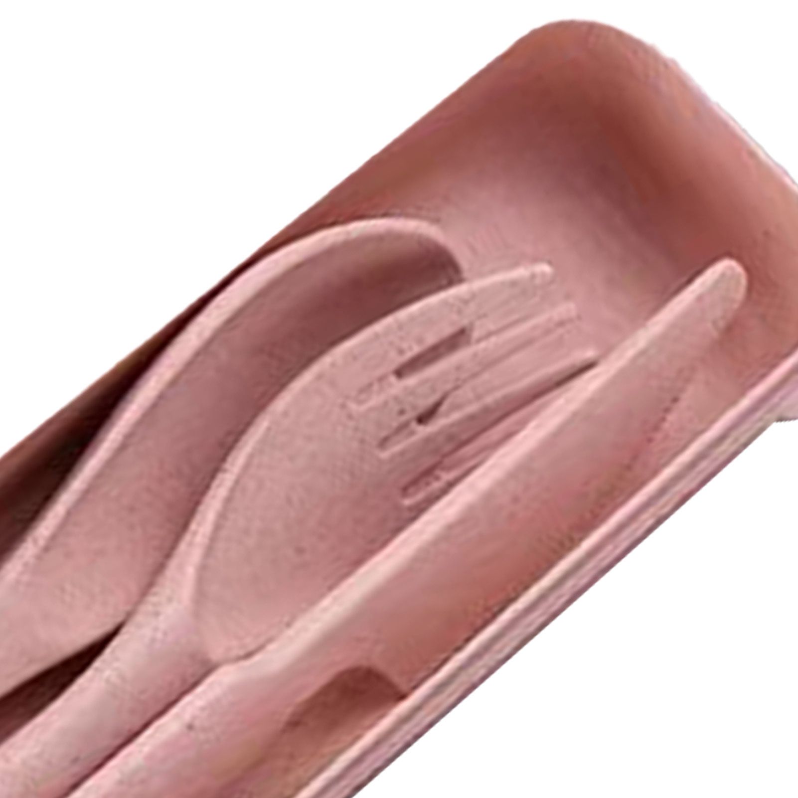 Wheat Straw Cutlery Set Modern Portable Fork Spoon Knife Tableware with Box view 8